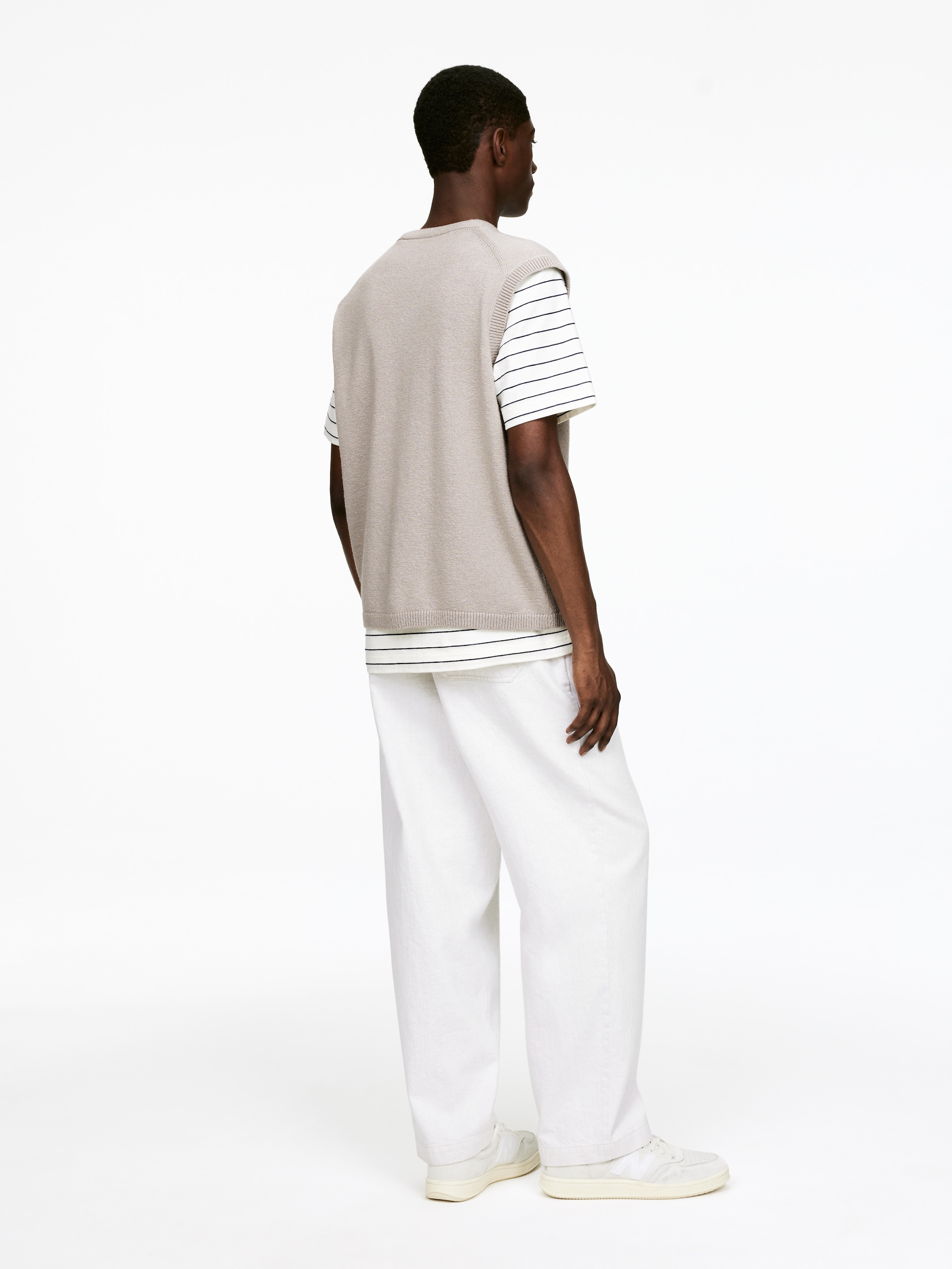 Größeres Bild anzeigen: Weste aus Wolle und Baumwolle - Grau - Men | H&M AT 3