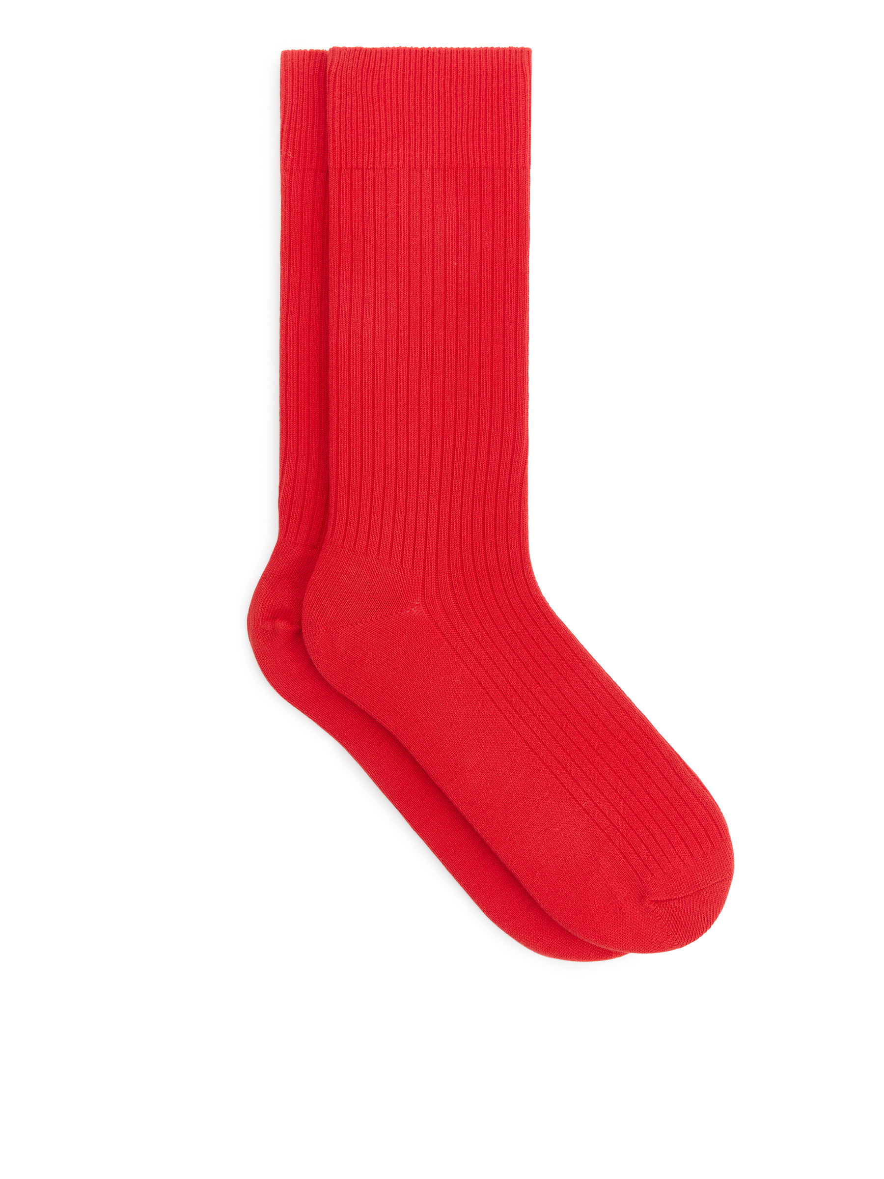 Strumpor i supimabomull - Röd - Regular fit - Men - StillMedia/DescriptiveStillLife - 1