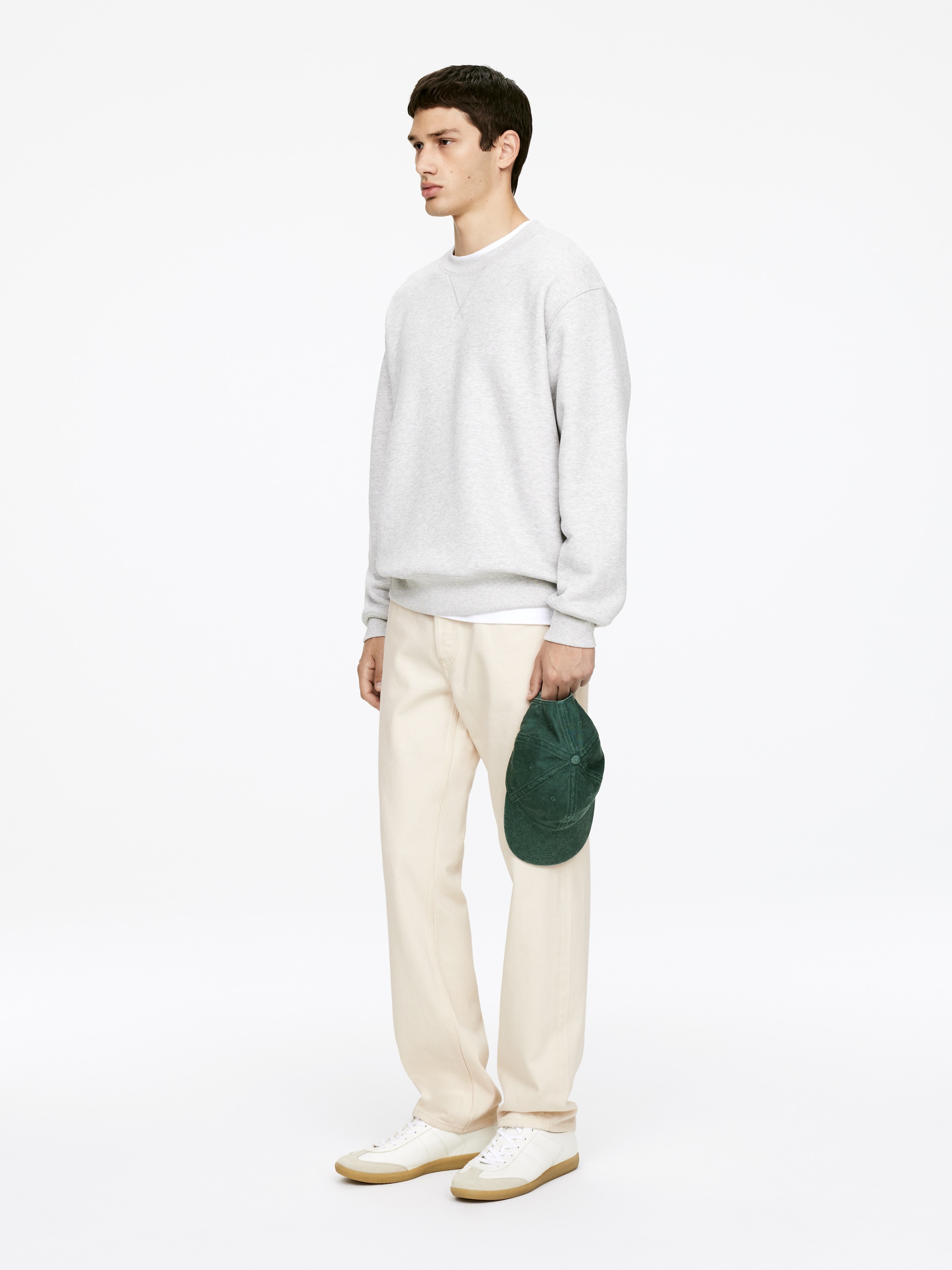 Grösseres Bild ansehen: OCEAN Loose Straight Jeans - Ecru - HERREN | H&M CH 2