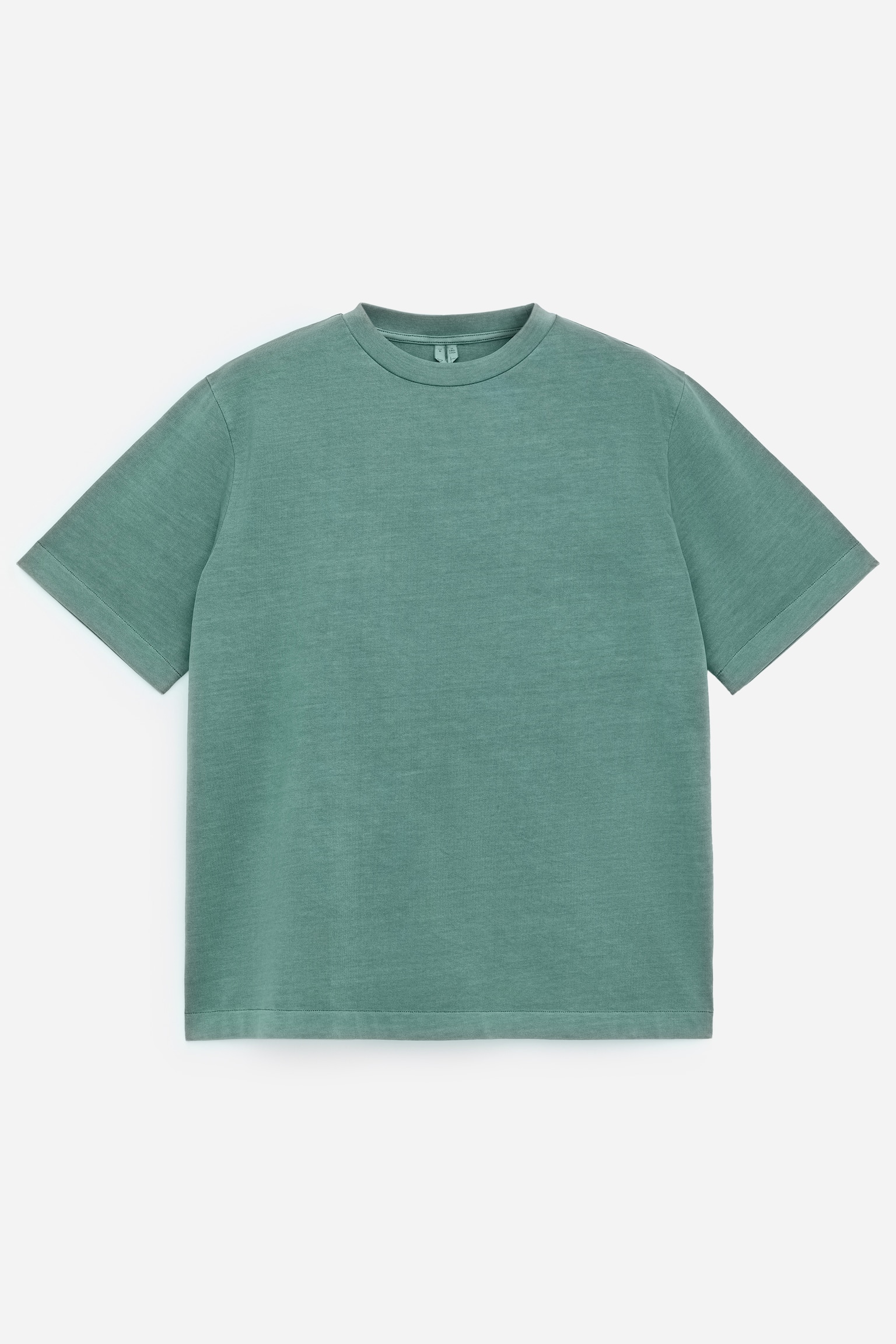 T-shirt dalla vestibilità rilassata - Verde sbiadito/Blu/Grigio/Beige - 2