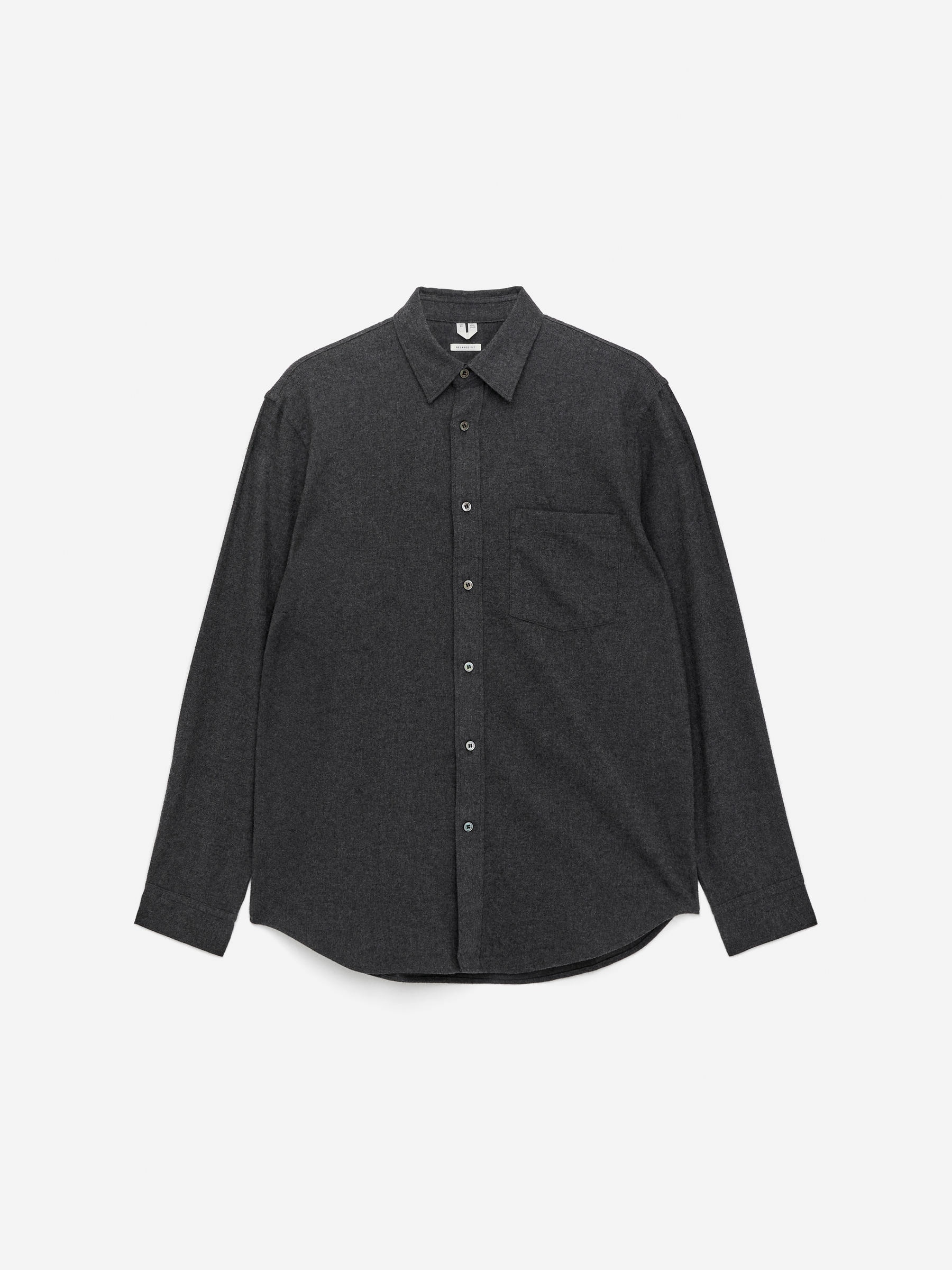 Flannel Shirt-Grey-16900