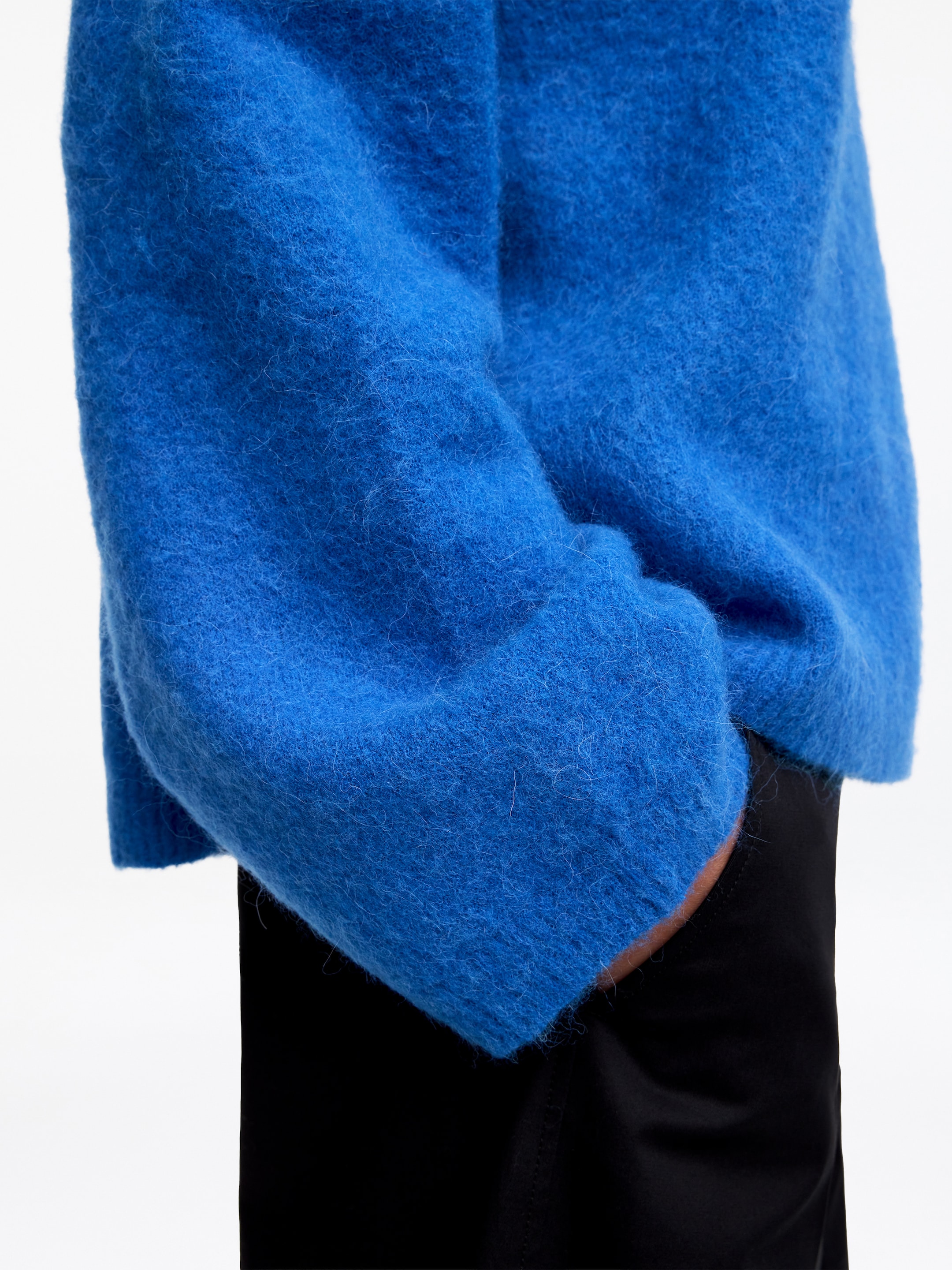 Jersey de mezcla de lana y alpaca - Azul - Oversized - women - StillMedia/Lookbook - 5