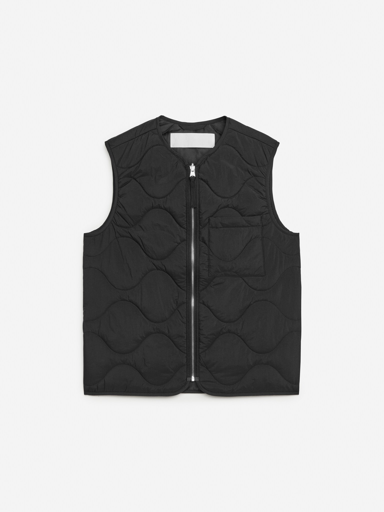 Veste matelassée sans manches 2-en-1 - Noir/Vert kaki/Bleu foncé/Rouge brun/Vert - 4
