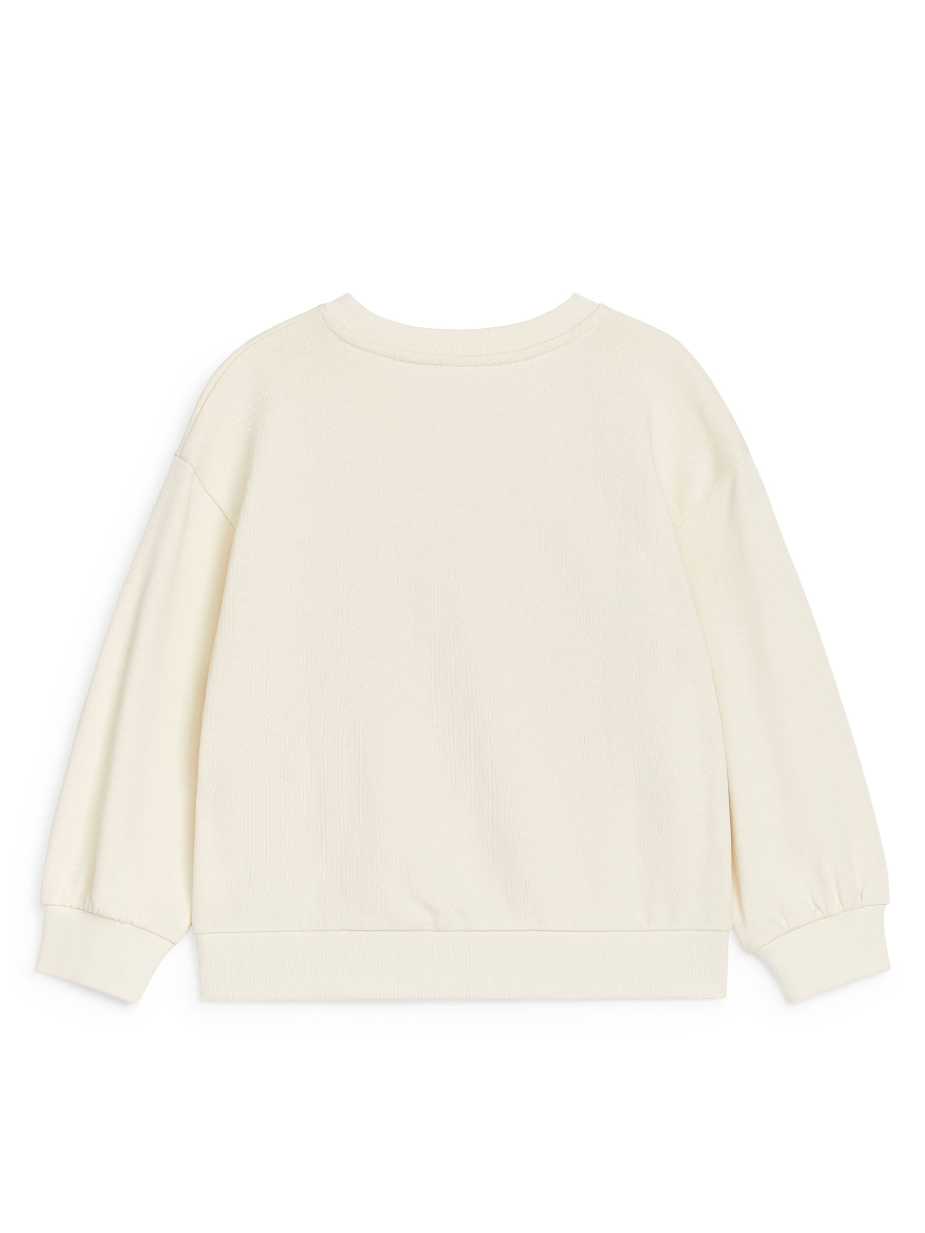 Relaxed Sweatshirt - Off White/Ballerinas - Relaxed fit - Children - StillMedia/DescriptiveStillLife - 1