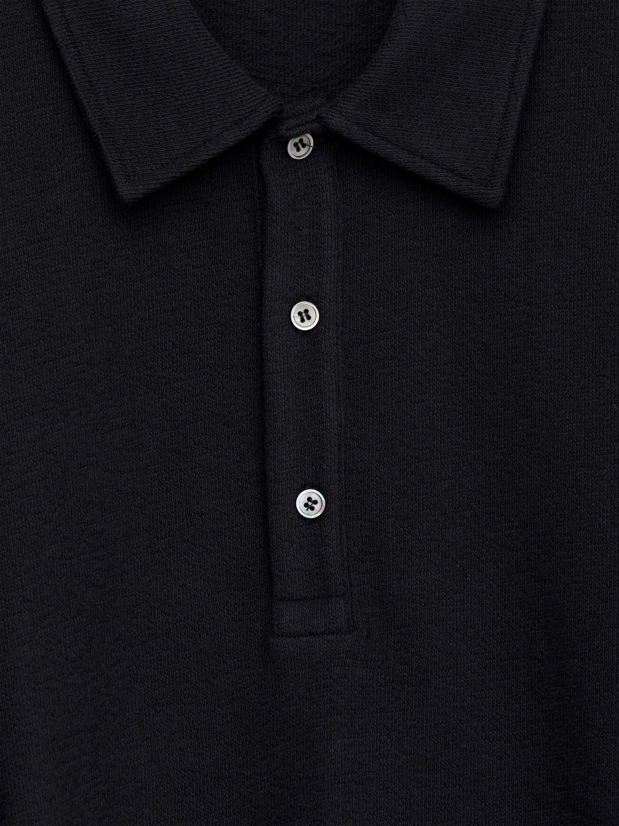 Short-Sleeve Polo Shirt - Dark Blue - Regular fit - Men - StillMedia/DescriptiveDetail - 1