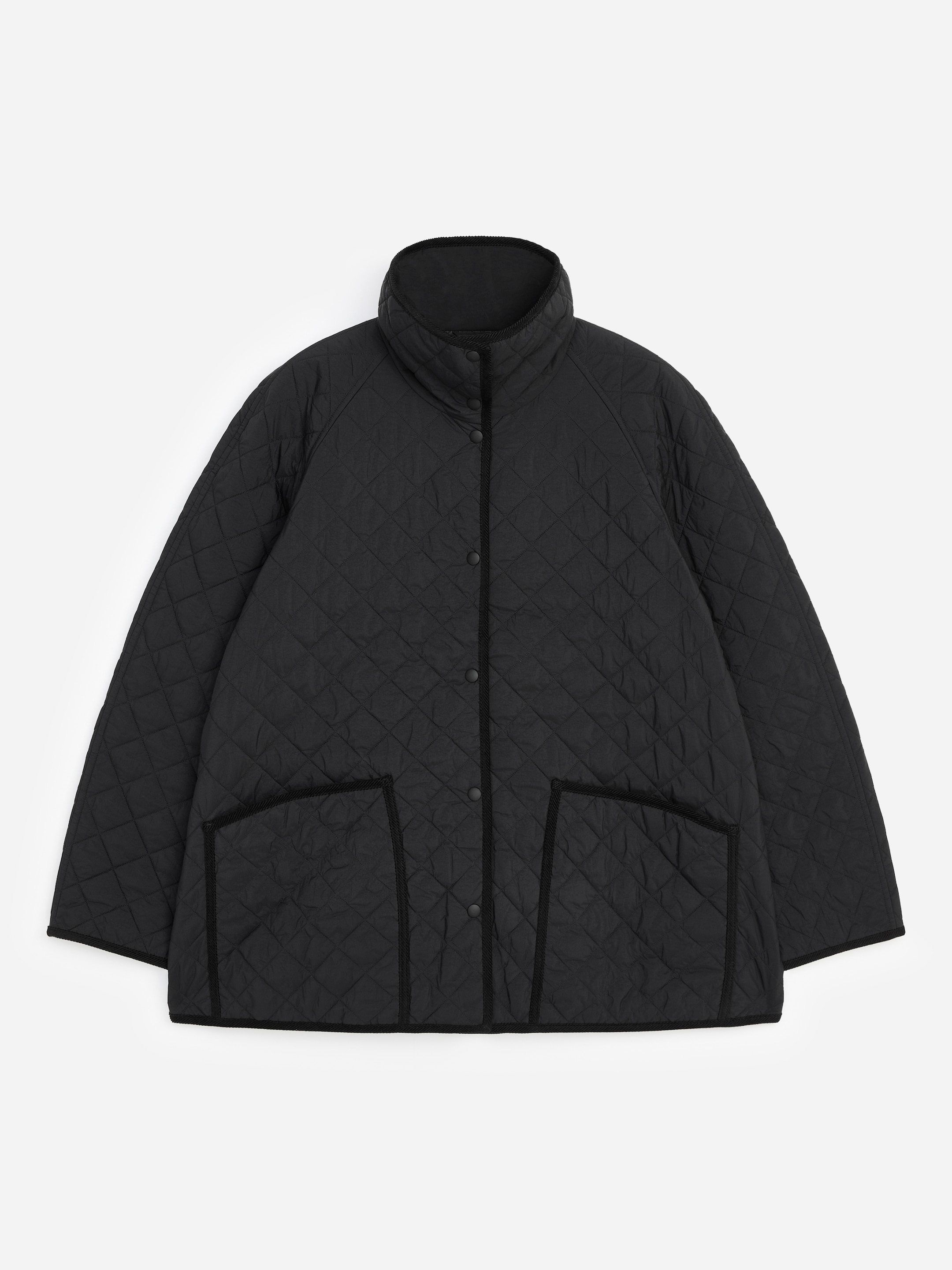 Lockere Steppjacke - Schwarz - Oversize - Damen - StillMedia/DescriptiveStillLife - 1