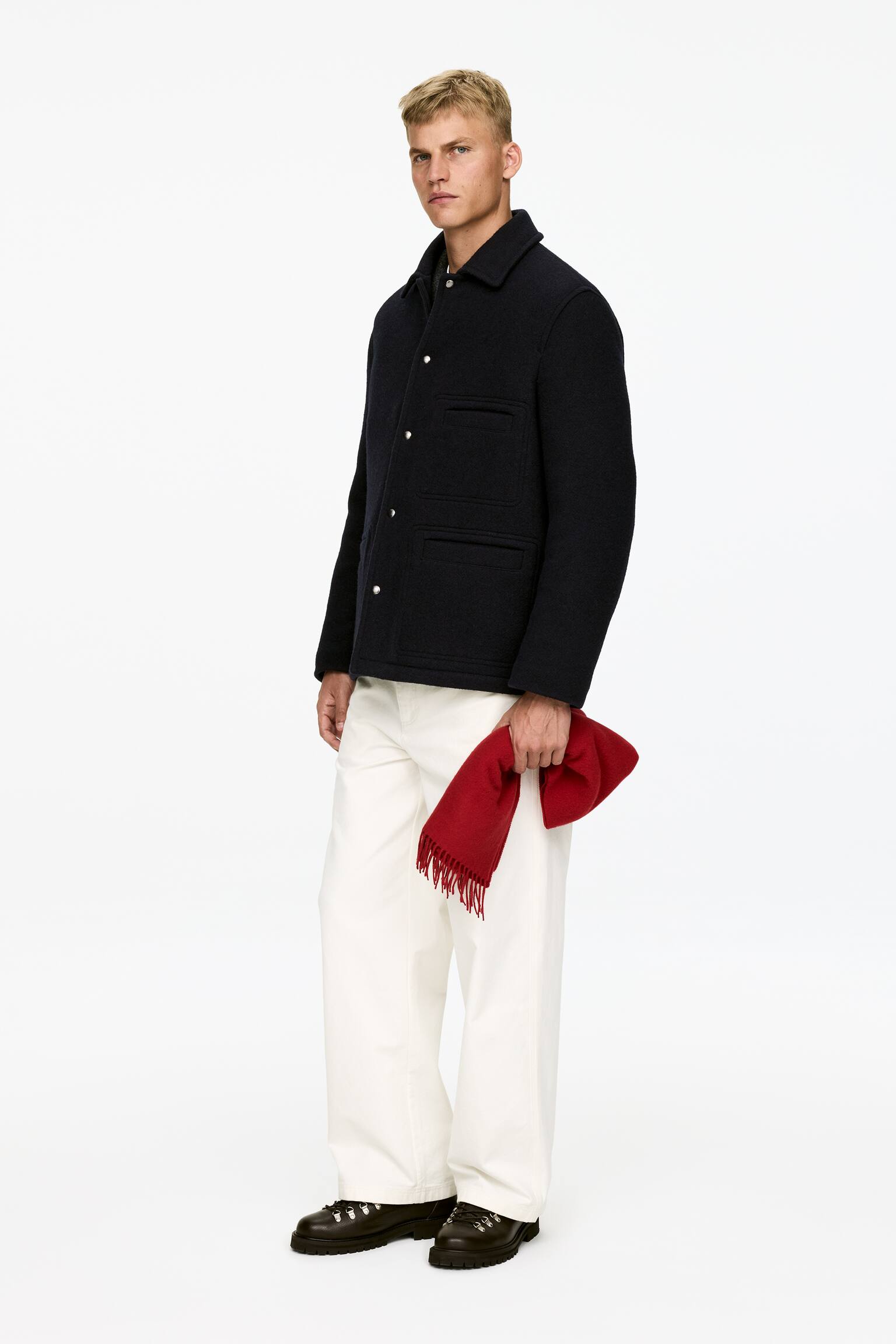 Jack van een wolmix - Donkerblauw - 3