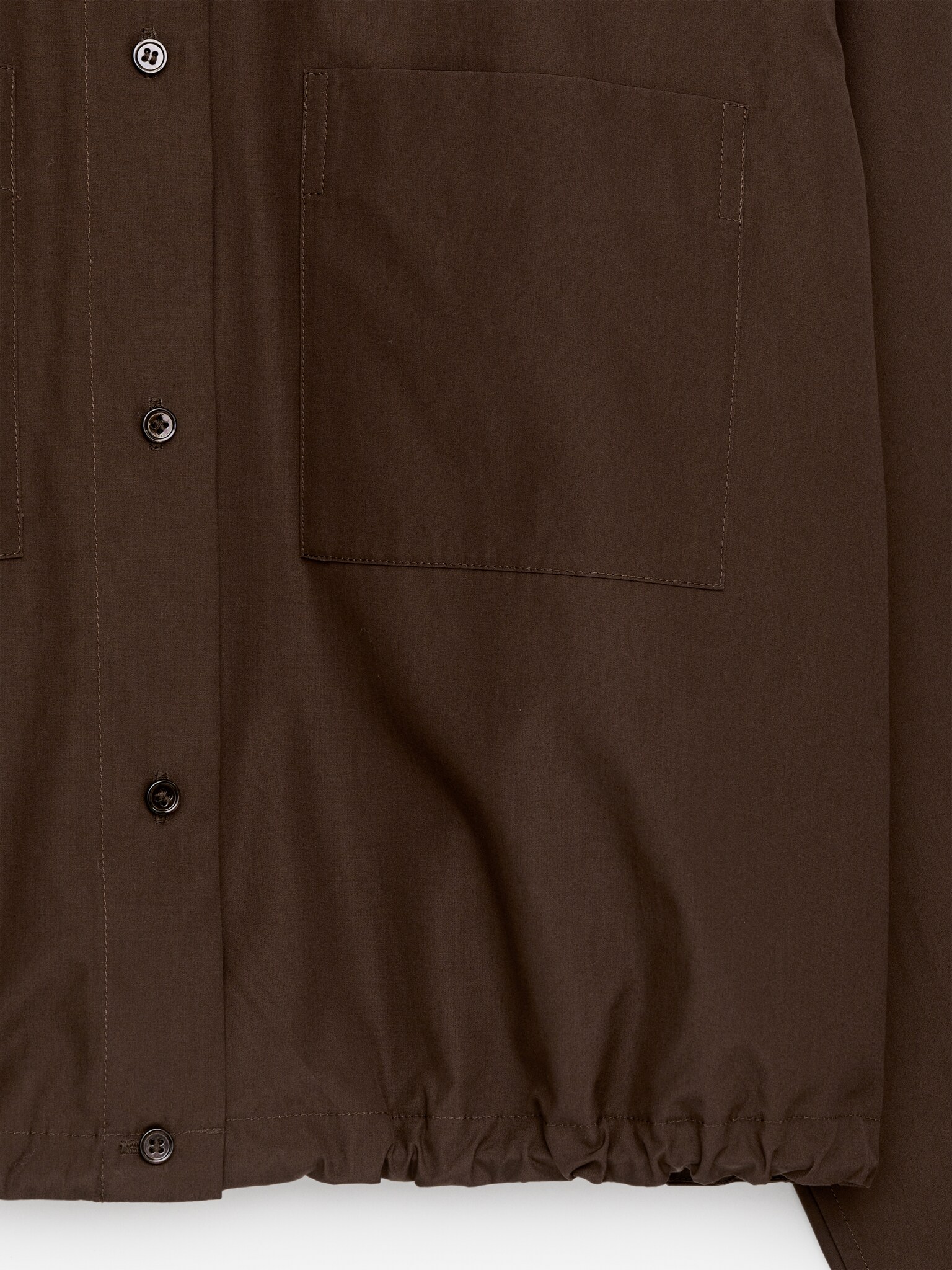 Veste blouson raccourcie - Marron - 6