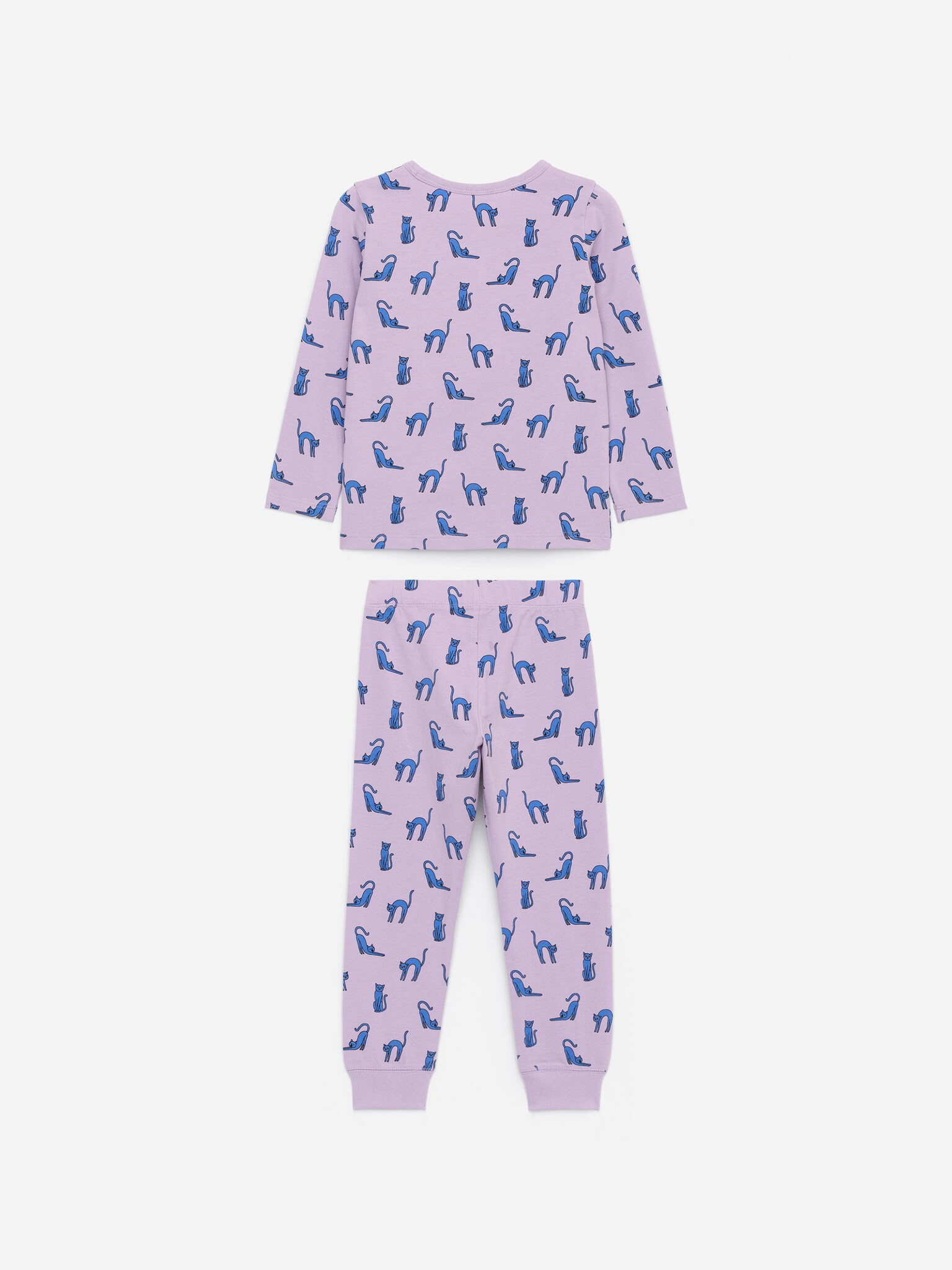 Ensemble pyjama en jersey - Mauve/Bleu ciel/Rose/Cœurs/Bleu clair/Vert/Bleu/Blanc/Rouge/Écru - 2