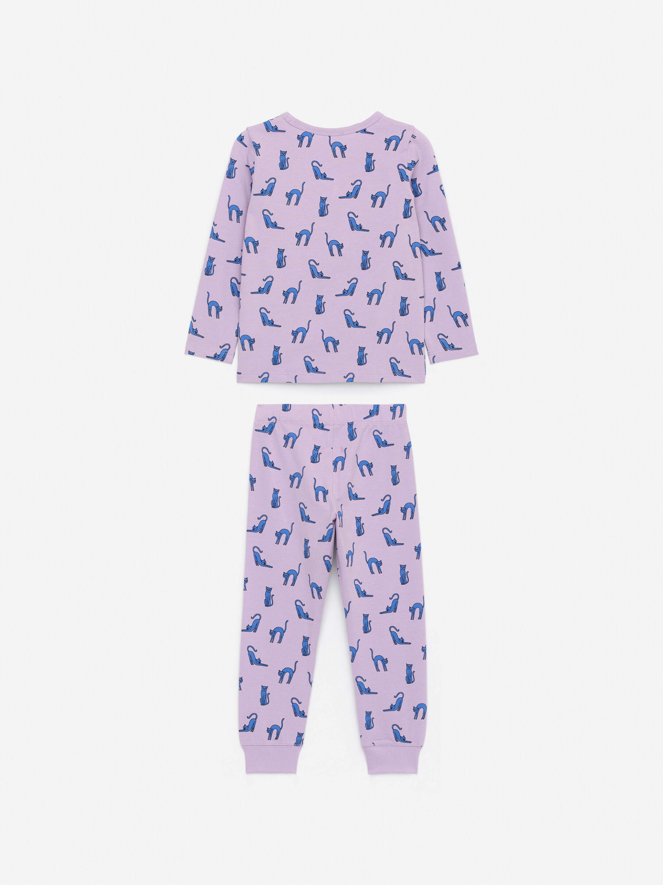 Jersey Pyjama Set - Lilac - Regular fit - Children - StillMedia/DescriptiveStillLife - 1