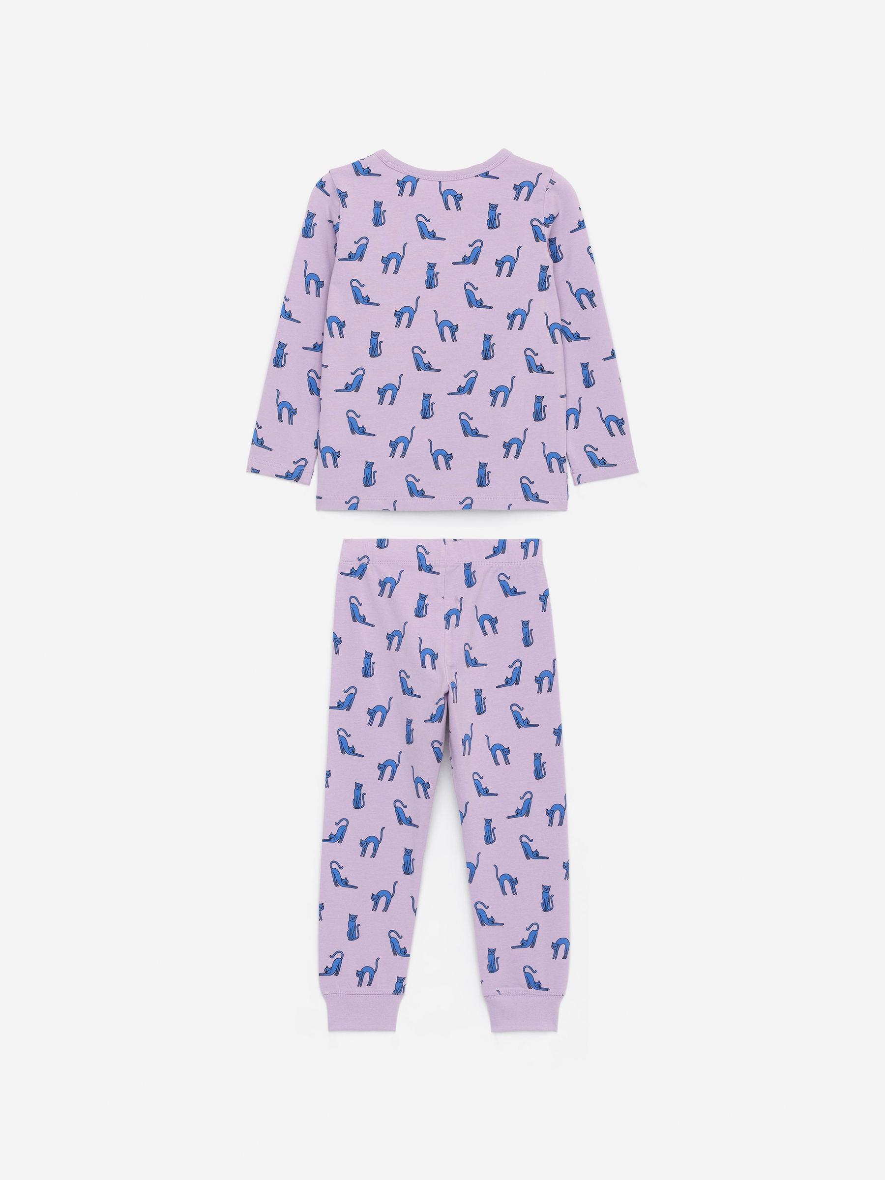 Jersey Pyjama Set - Lilac - Regular fit - Children - StillMedia/DescriptiveStillLife - 1