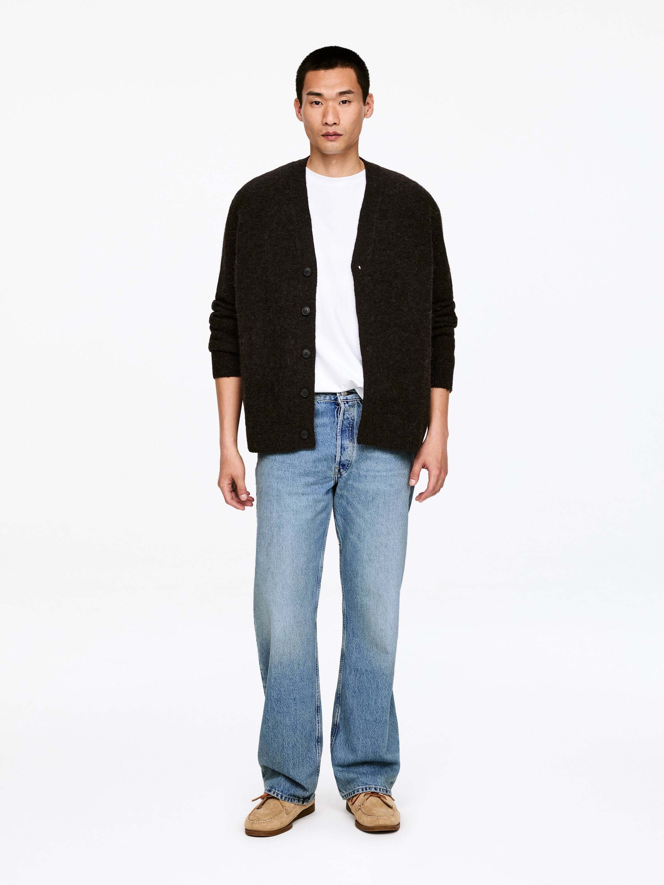 Grösseres Bild ansehen: CLIFF Regular Straight Jeans - Mittelblau - HERREN | H&M CH 1