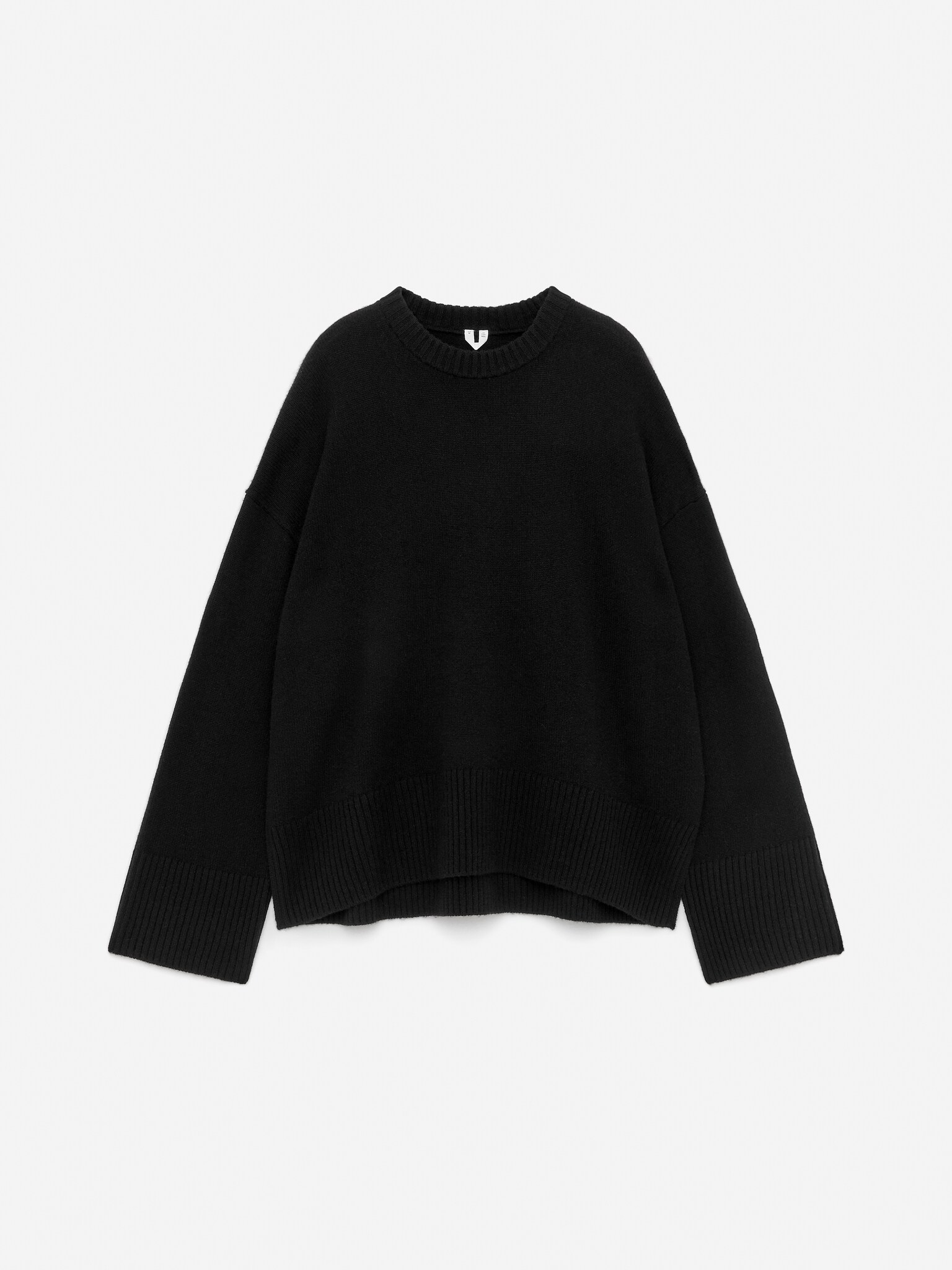 Relaxed Cashmere-Wool Jumper - Black