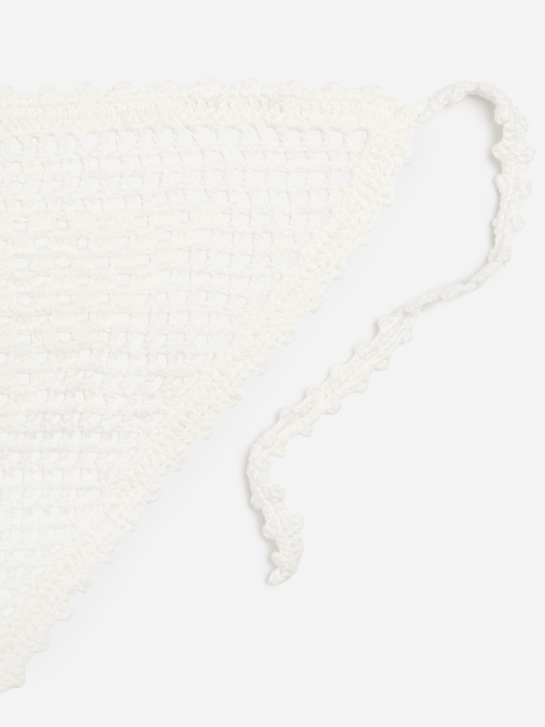 Gehäkeltes Kopftuch - Cremeweiß - Women - StillMedia/DescriptiveDetail - 1
