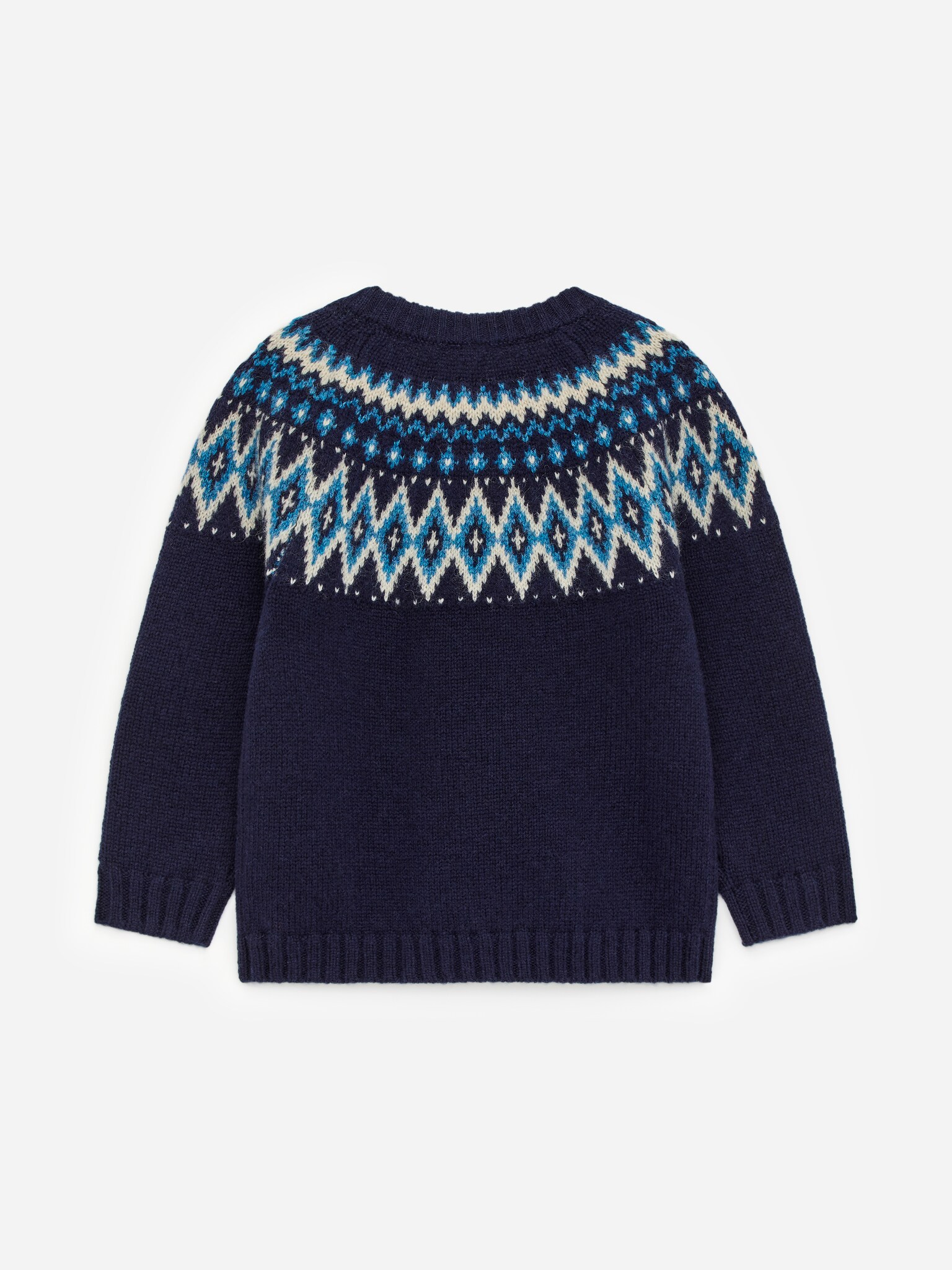 Pull en laine - Bleu - 2