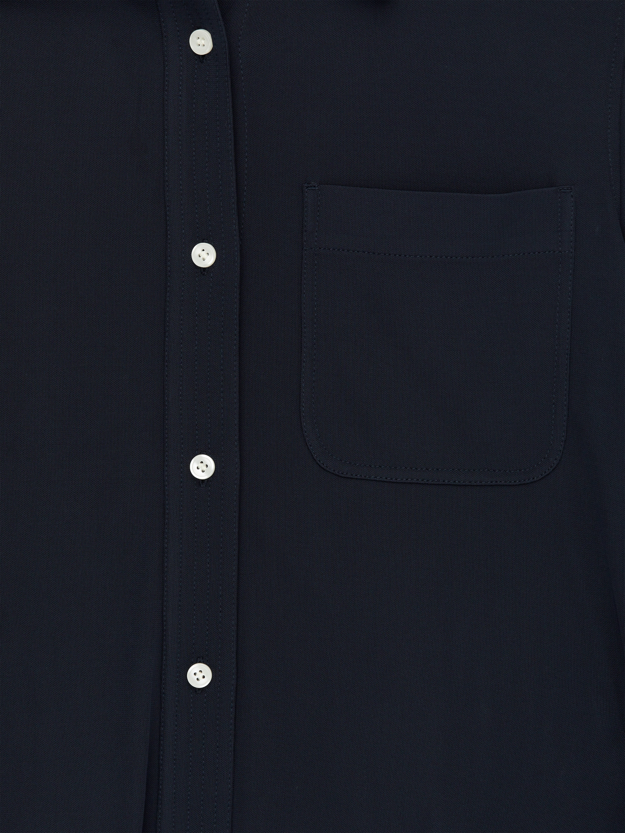Viscose-Blend Shirt - Dark Blue - Regular fit - Women - StillMedia/DescriptiveDetail - 2