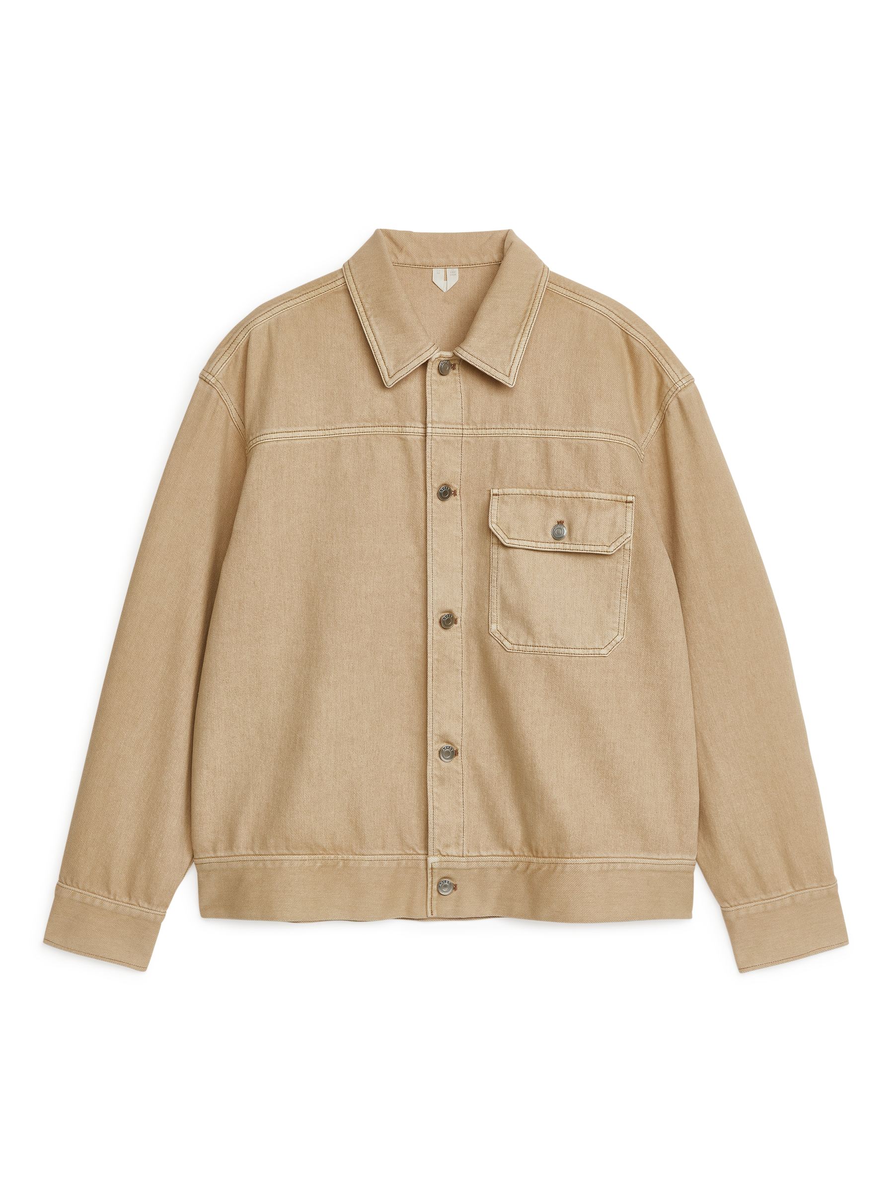 Giacca in denim - Beige - Relaxed fit - Men - StillMedia/DescriptiveStillLife - 2