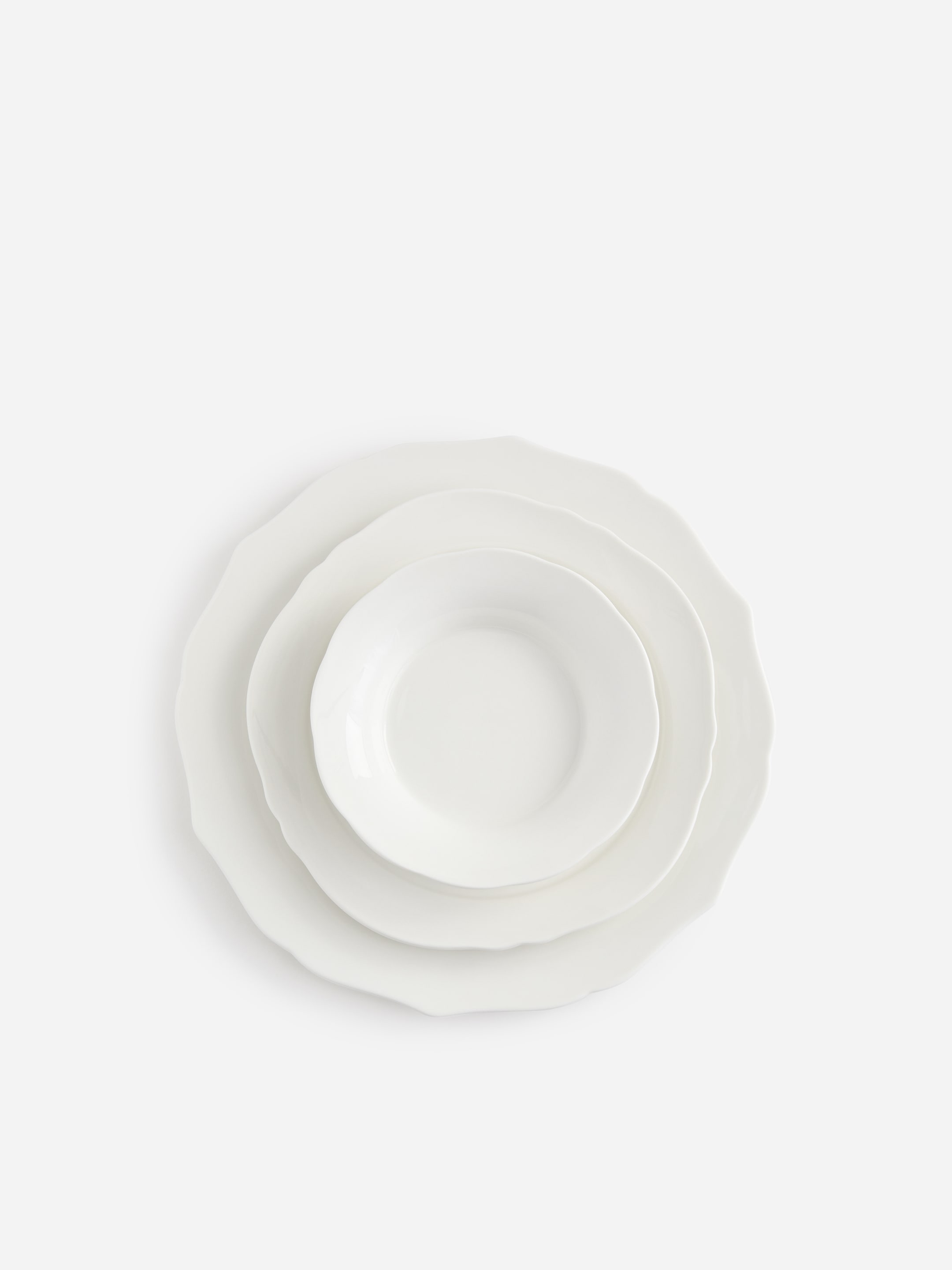 Set da 4 piatti piccoli Serax da 20 cm - Bianco - homeware - StillMedia/DescriptiveStillLife - 4