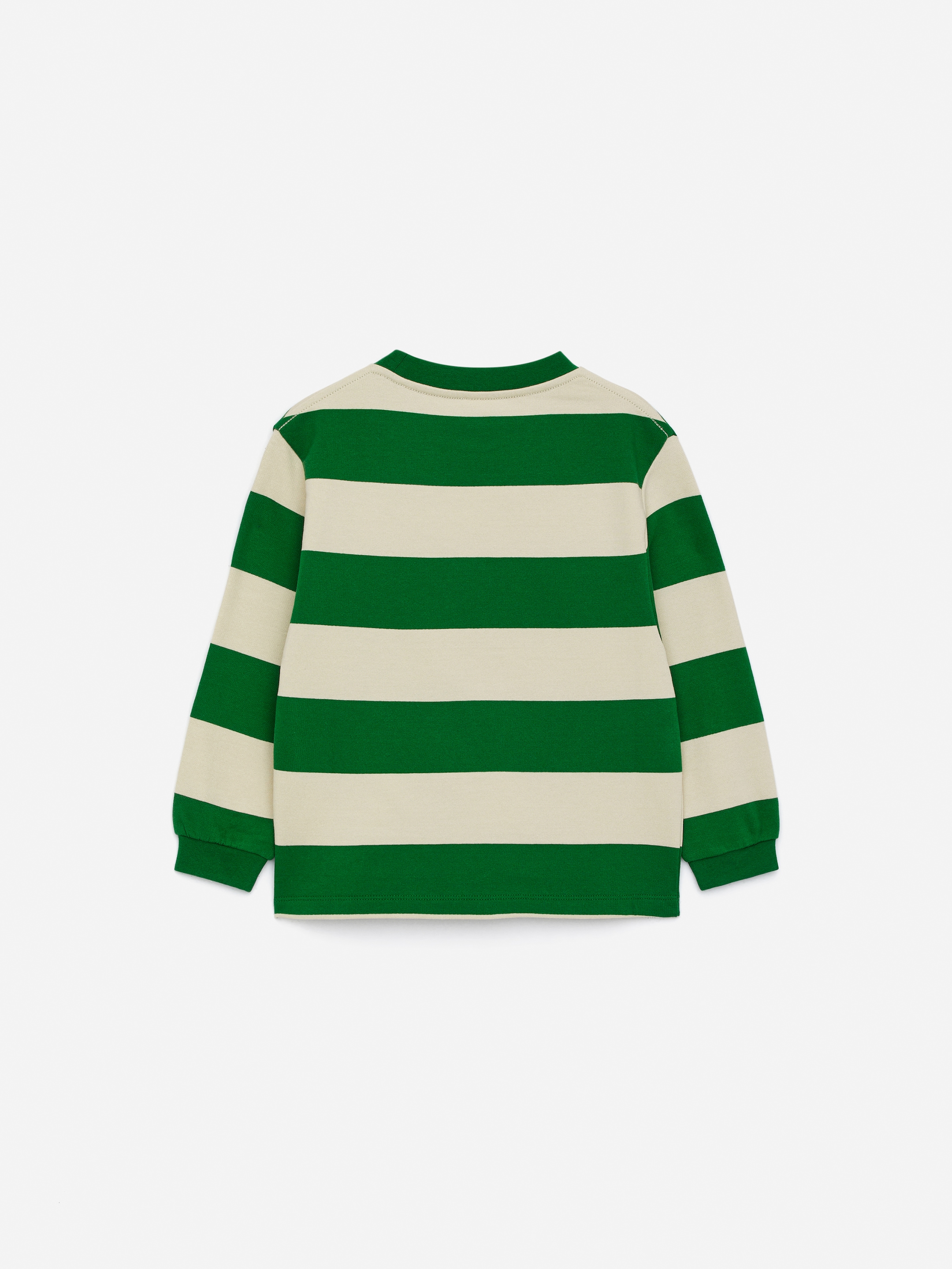 Größeres Bild anzeigen: Frottee-Sweatshirt - Grün/Cremeweiß - Kids | H&M AT 2
