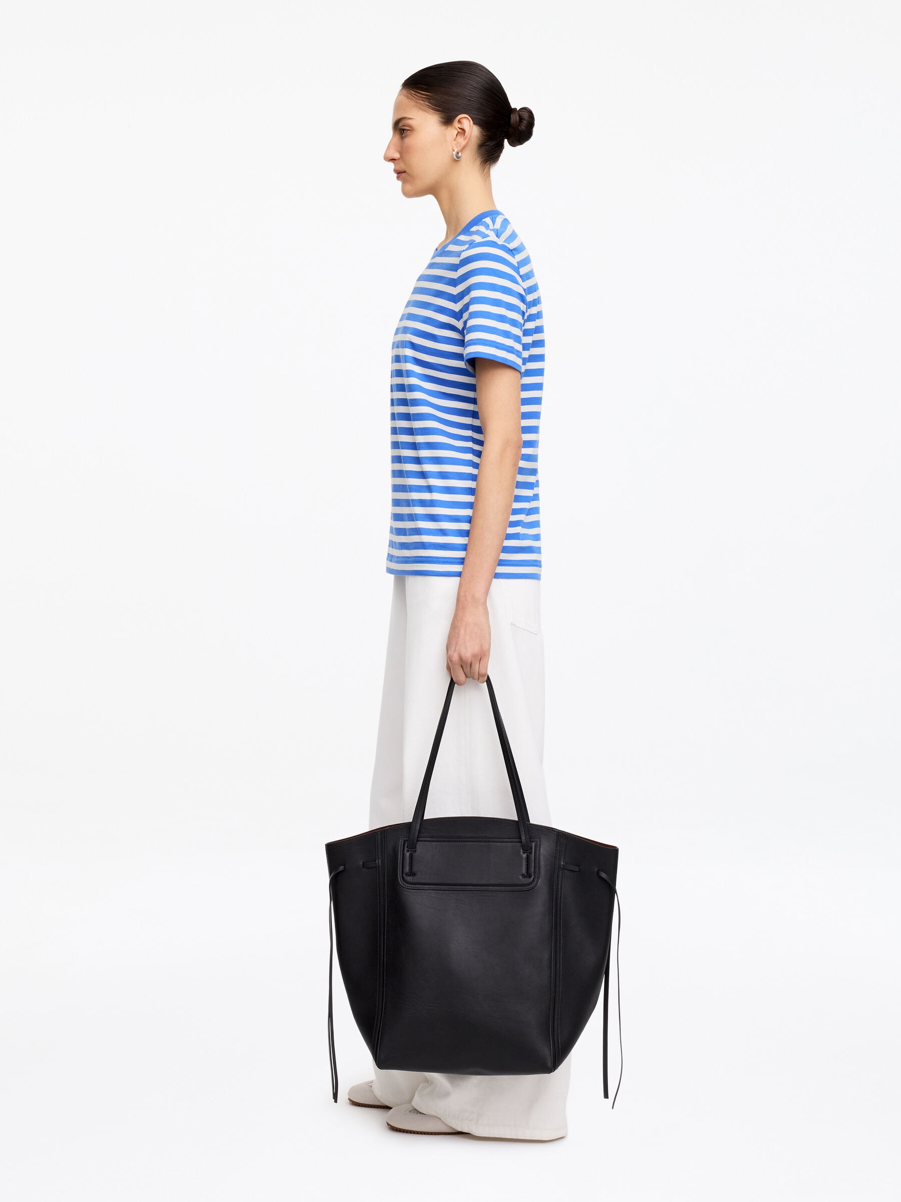 Camiseta clásica LILY - Azul/blanco - Corte estándar - Women - StillMedia/Lookbook - 2