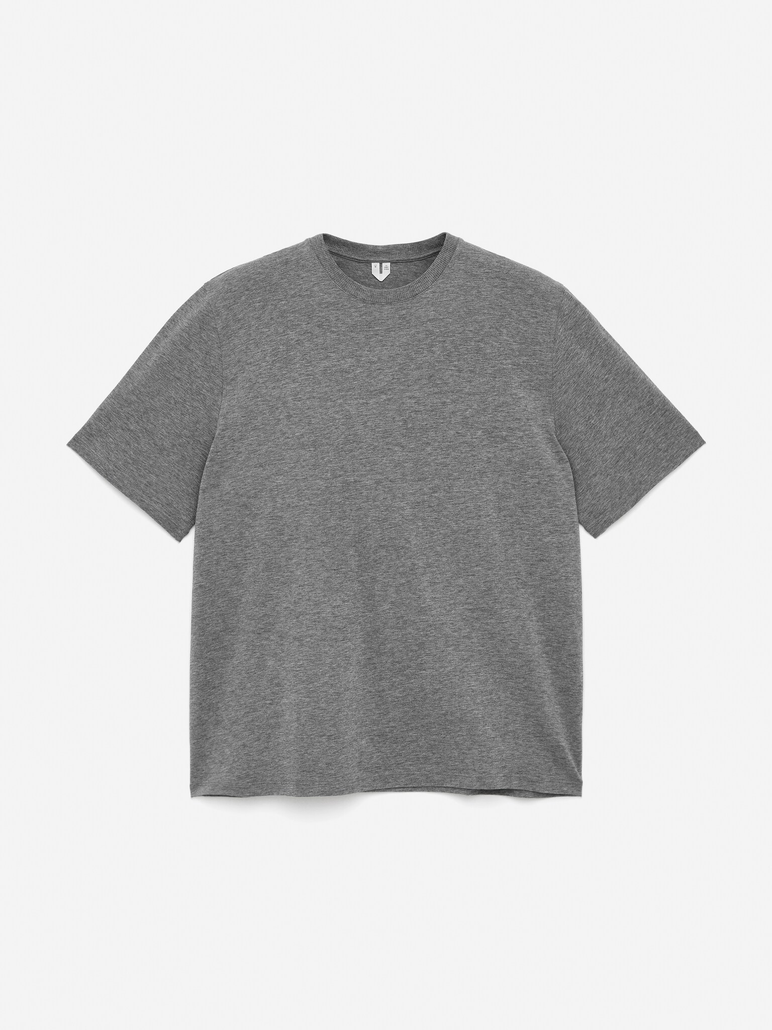 Tricou lejer - Gri Melange