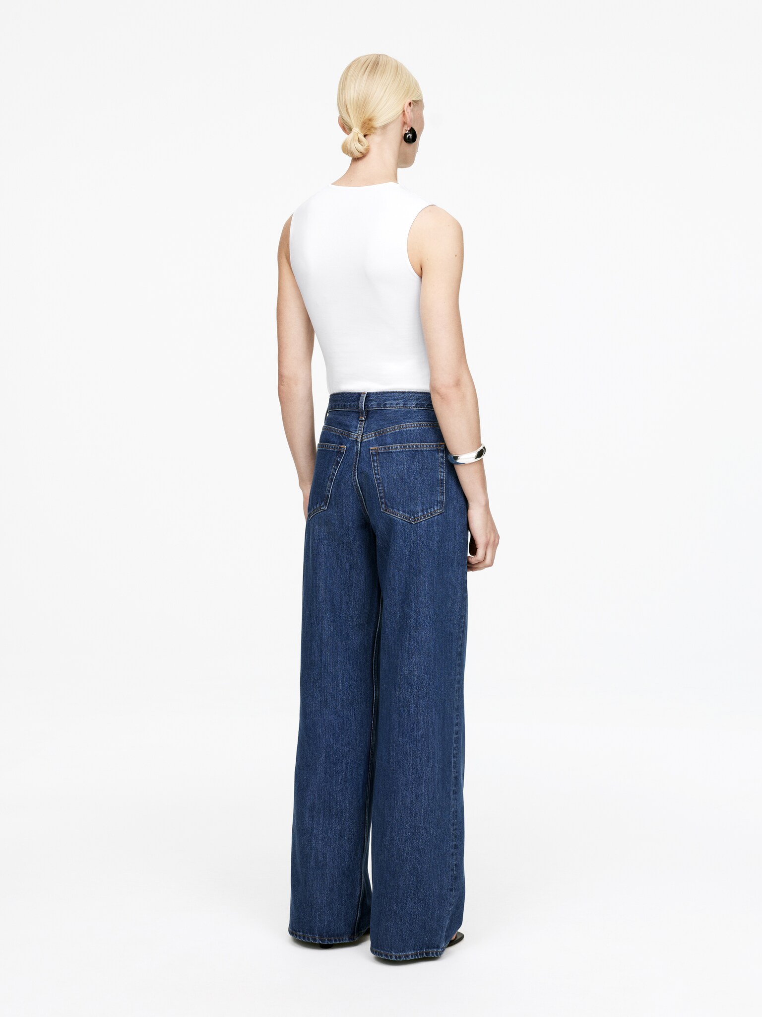 Vaqueros wide loose CLOUD - Azul medio/Gris/Azul medio/Azul oscuro/Azul lavado/Azul oscuro - 6