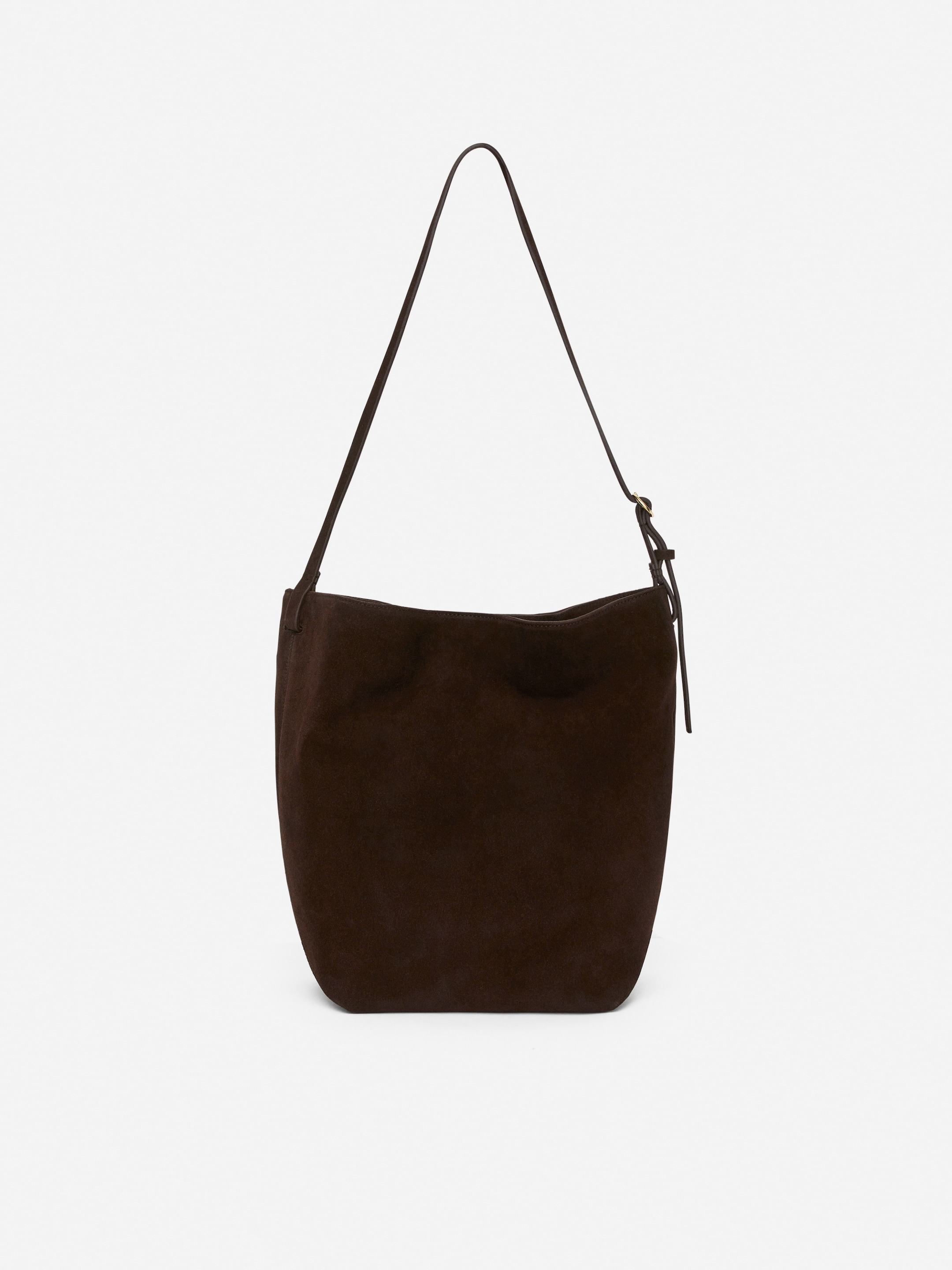 Ingrandisci l'immagine: Suede Tote Bag - Dark Brown - DONNA | H&M CH 3