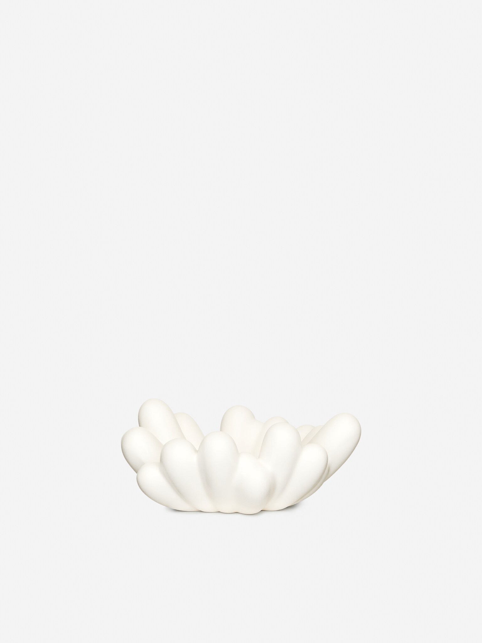 Bol en grès 15 cm - Blanc