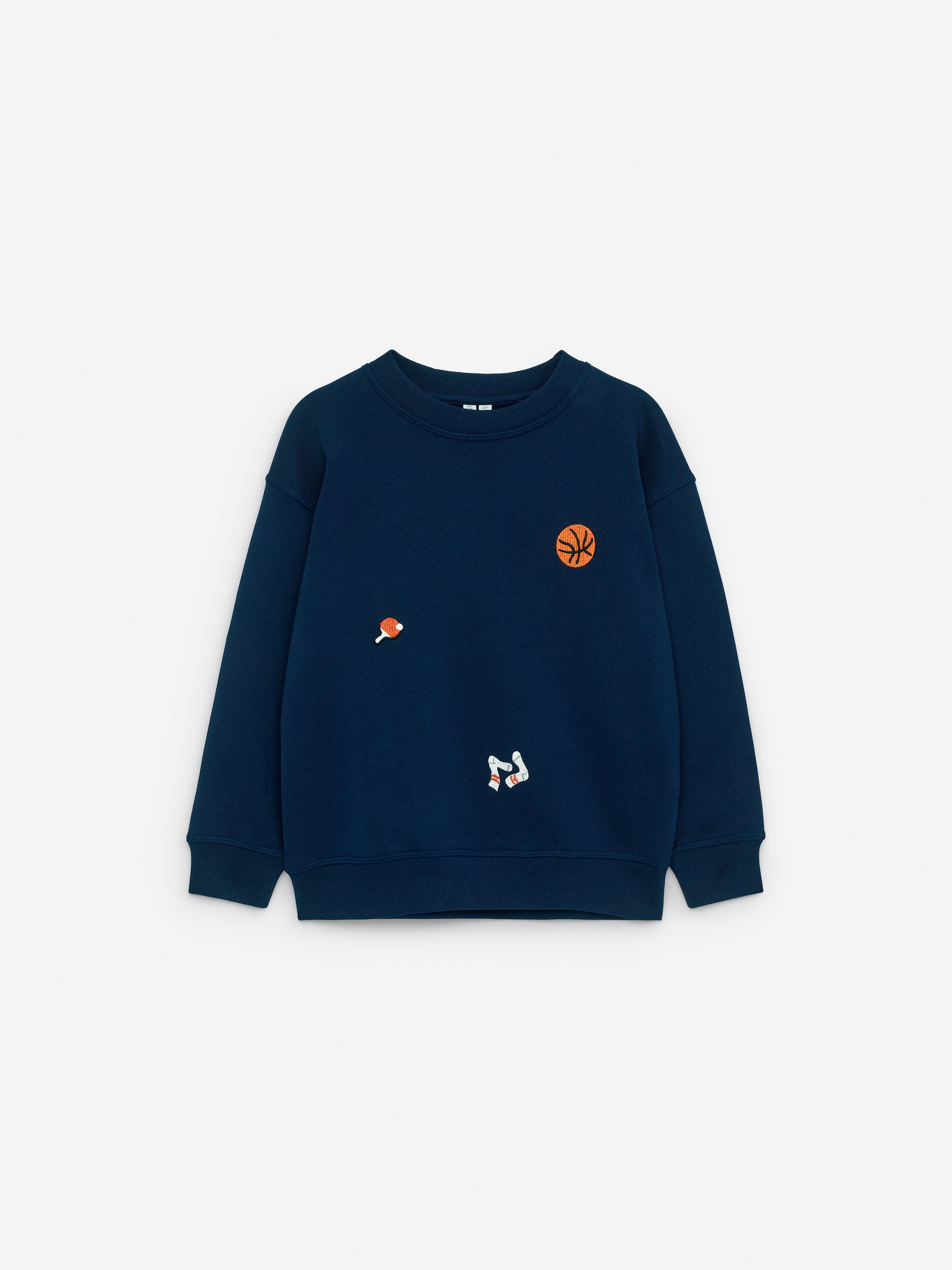 Embroidered Sweatshirt - Dark Blue - Regular fit - children - StillMedia/DescriptiveStillLife - 3