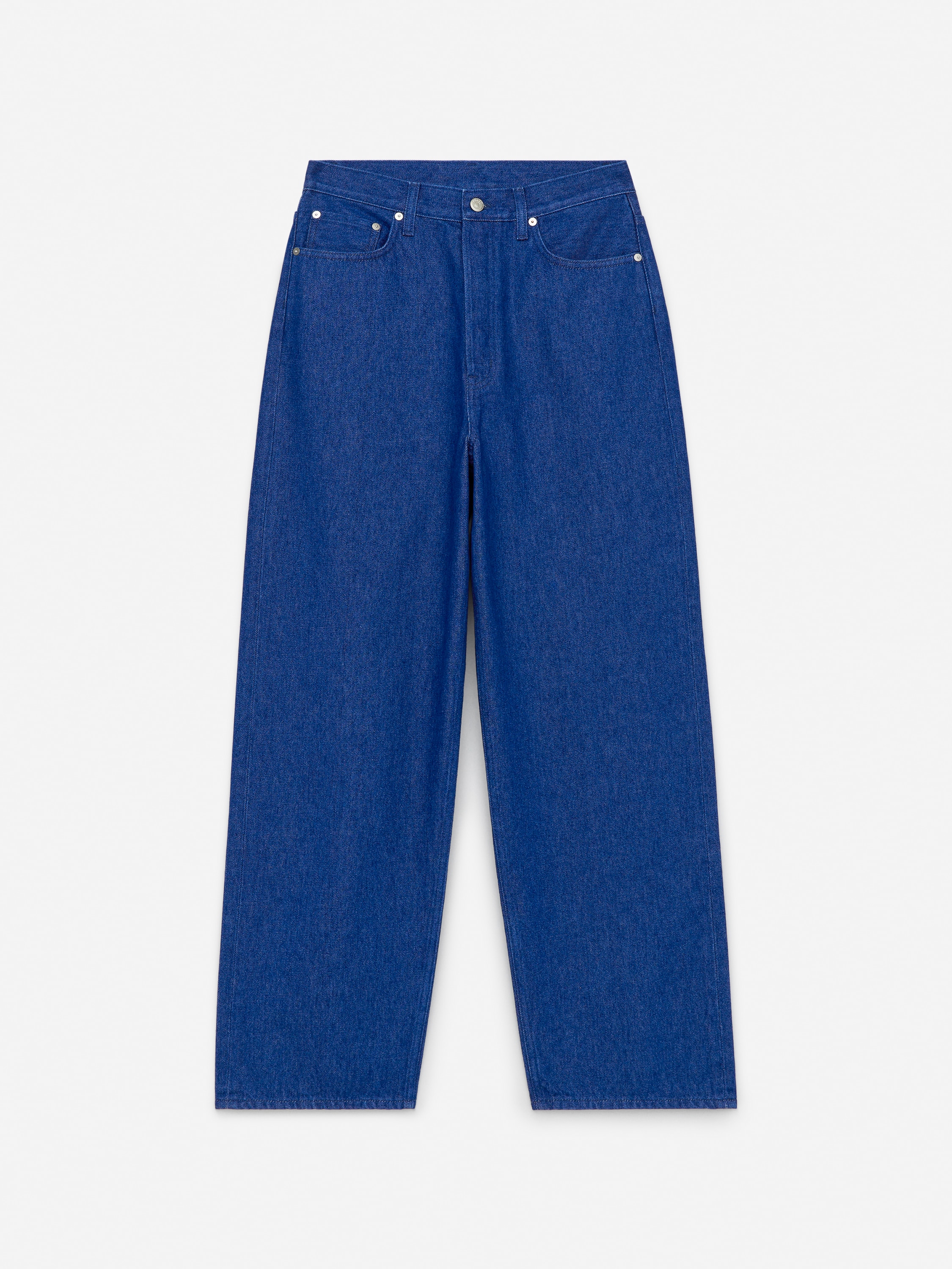 Jeans barrel AMBER - Blu/Blu