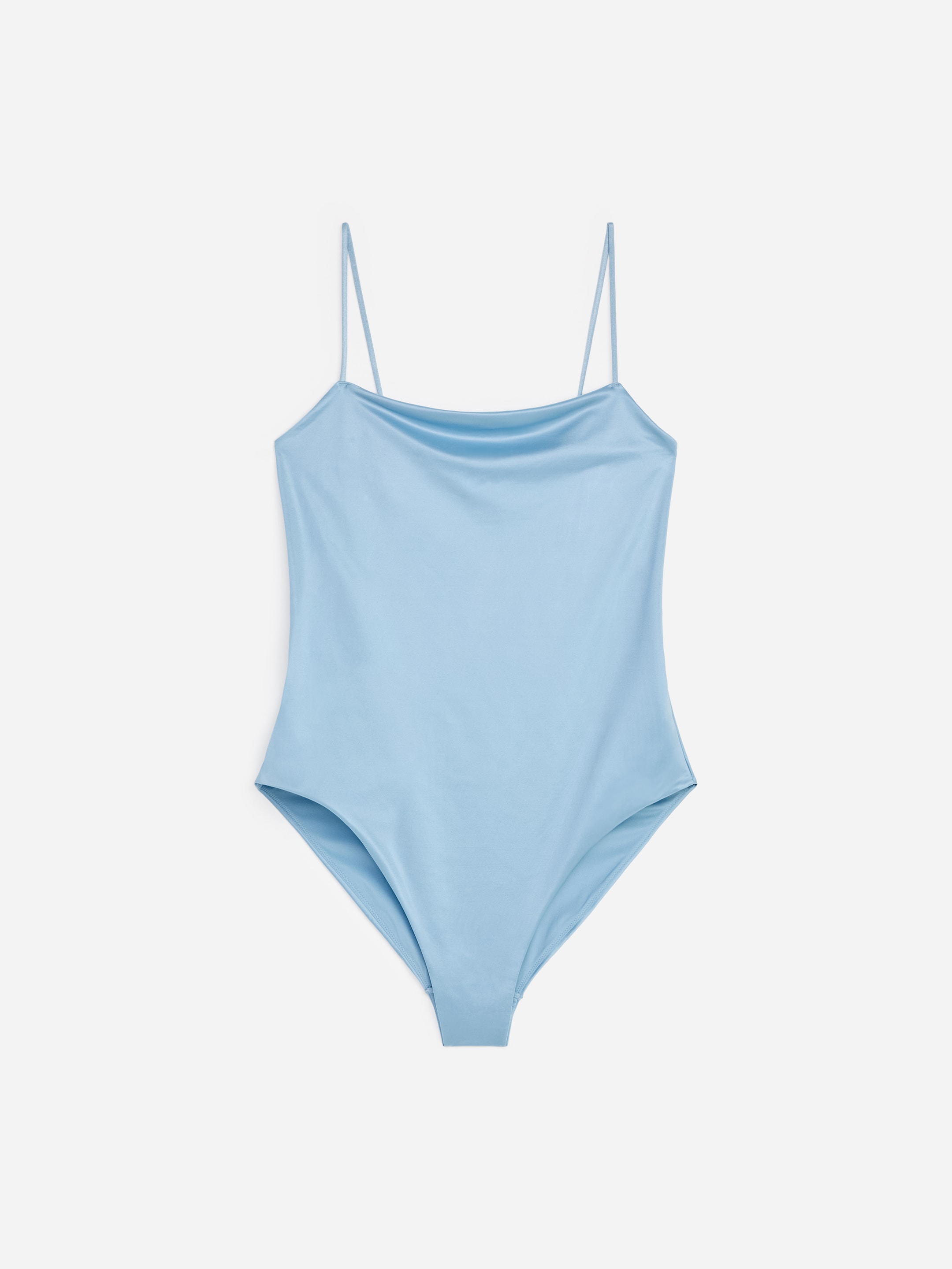 Bañador brillante - Azul empolvado - Women - StillMedia/DescriptiveStillLife - 1