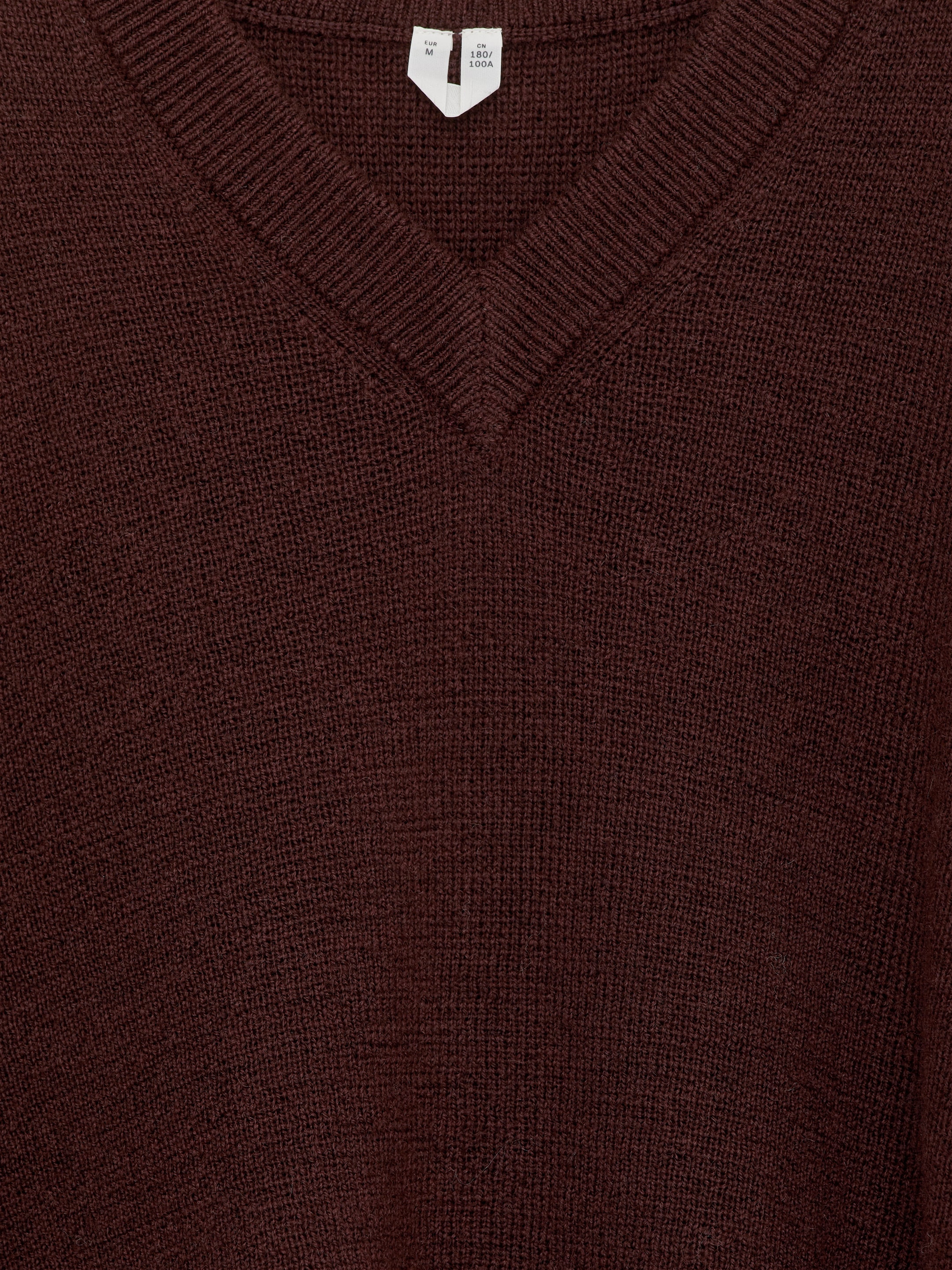 Sweter z domieszką wełny - Ciemnoczerwony - Fason normalny - Men - StillMedia/DescriptiveDetail - 1