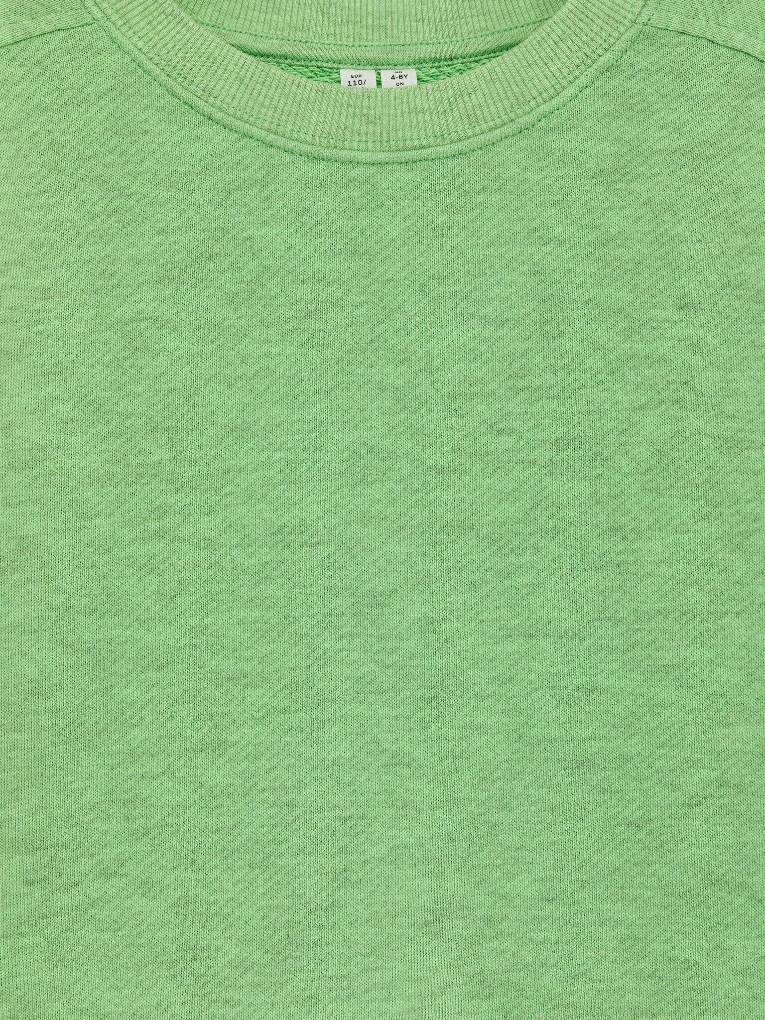 Heavyweight Sweatshirt - Green Melange - 2