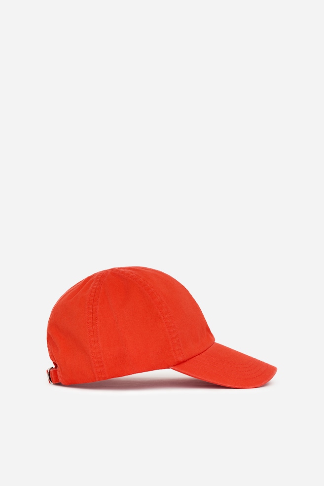 Boné efeito lavado - Vermelho vivo/Verde/Azul/Vermelho/Rosa/Azul escuro/Lilás - 1