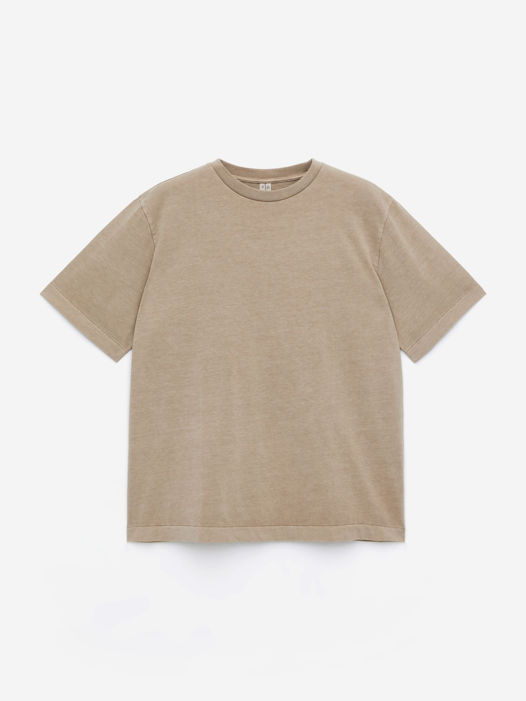 Relaxed T-Shirt-Beige-16107