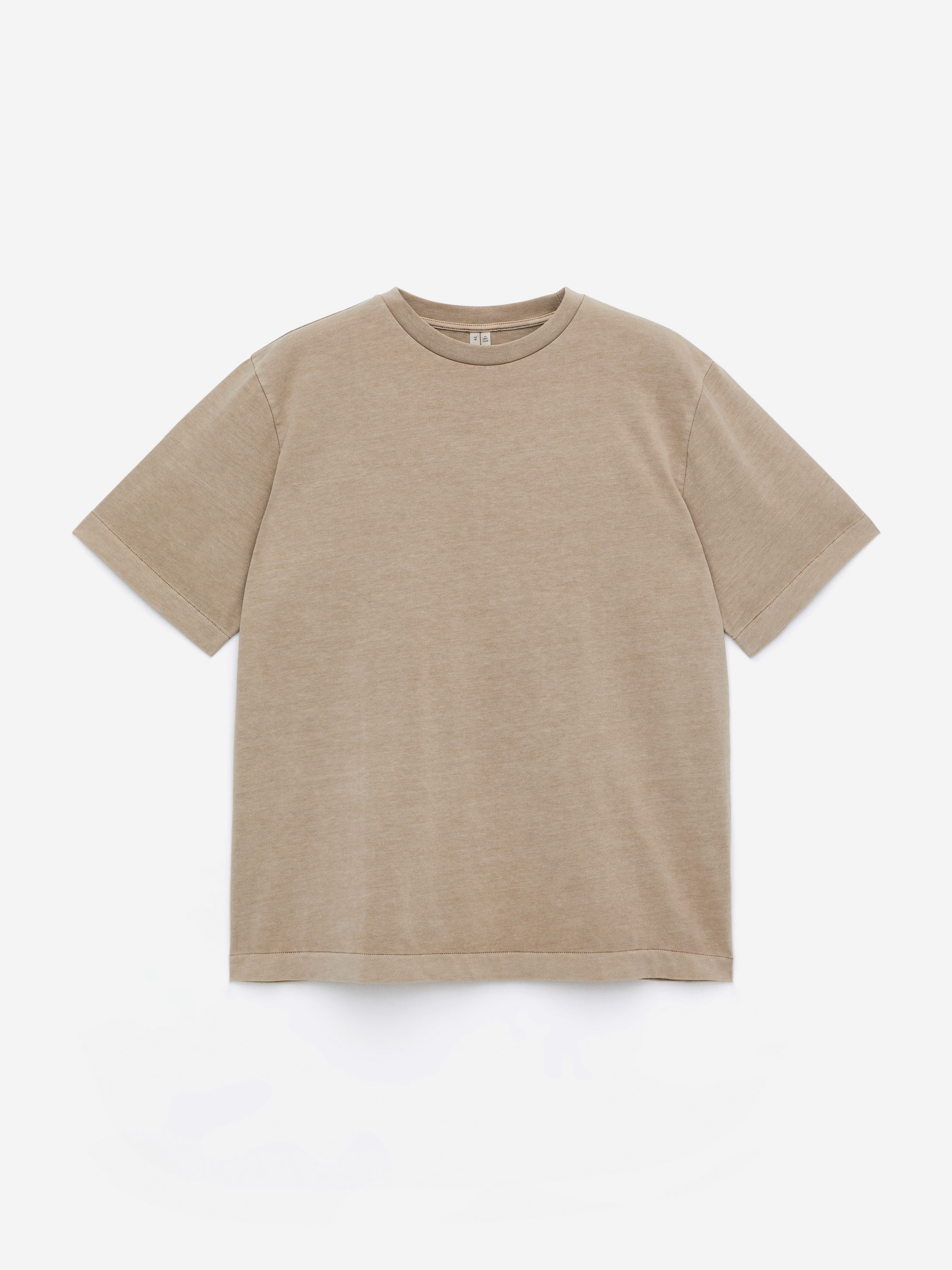 Relaxed T-Shirt-#A49B8B-16107