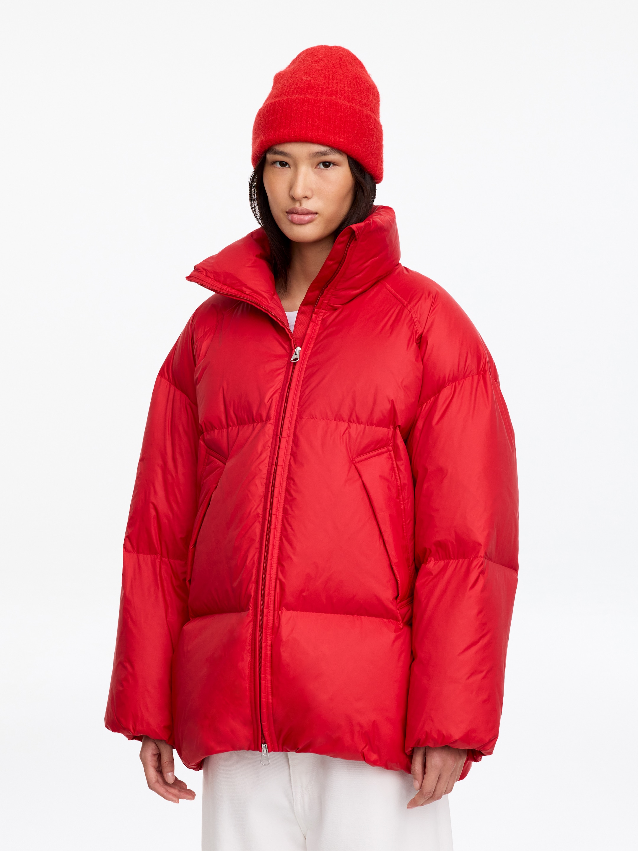 Beanie aus Alpakawollmischung - Rot - women - StillMedia/Lookbook - 3