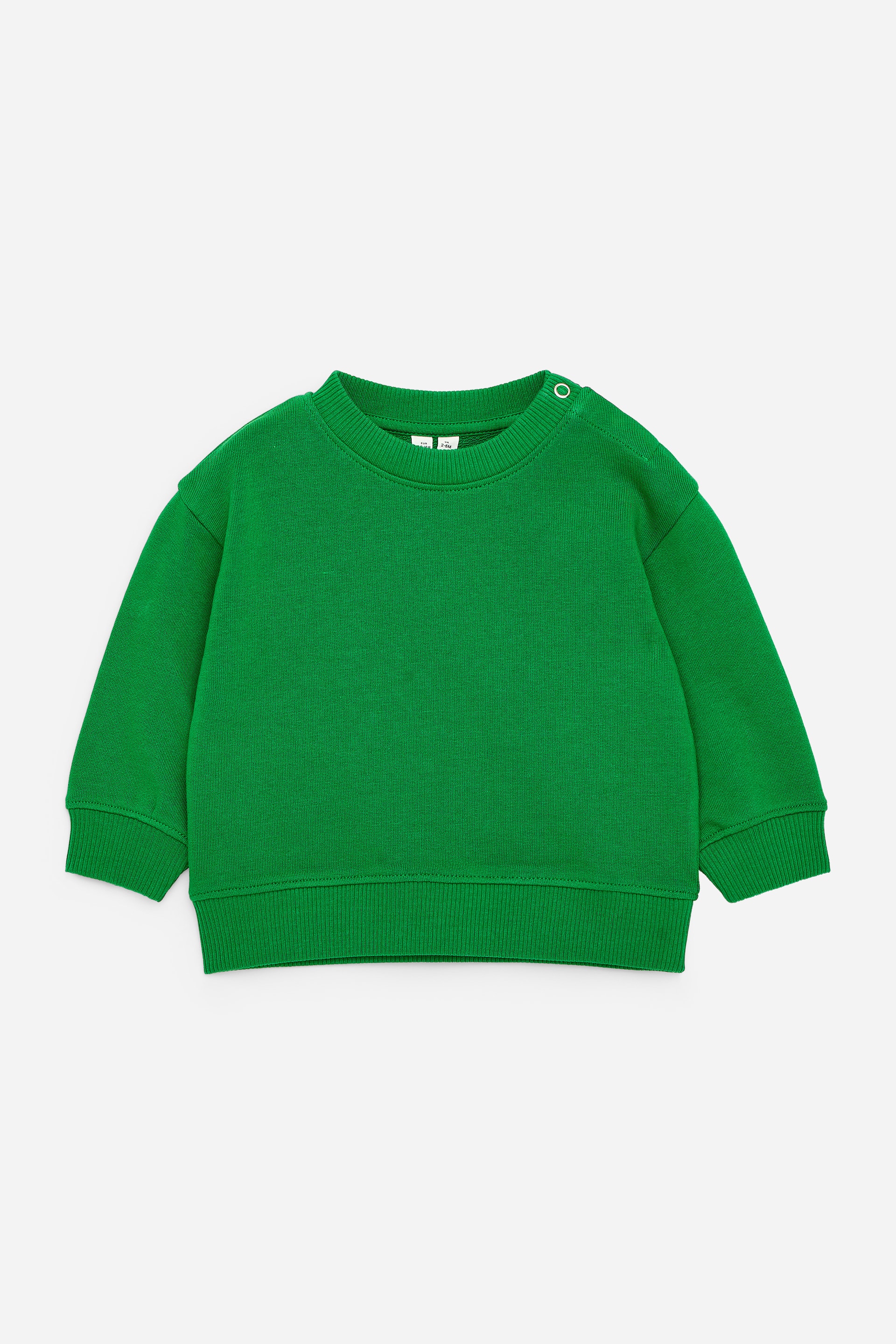 Grotere afbeelding bekijken: Katoenen sweatshirt - Groen - KINDEREN | H&M NL 1