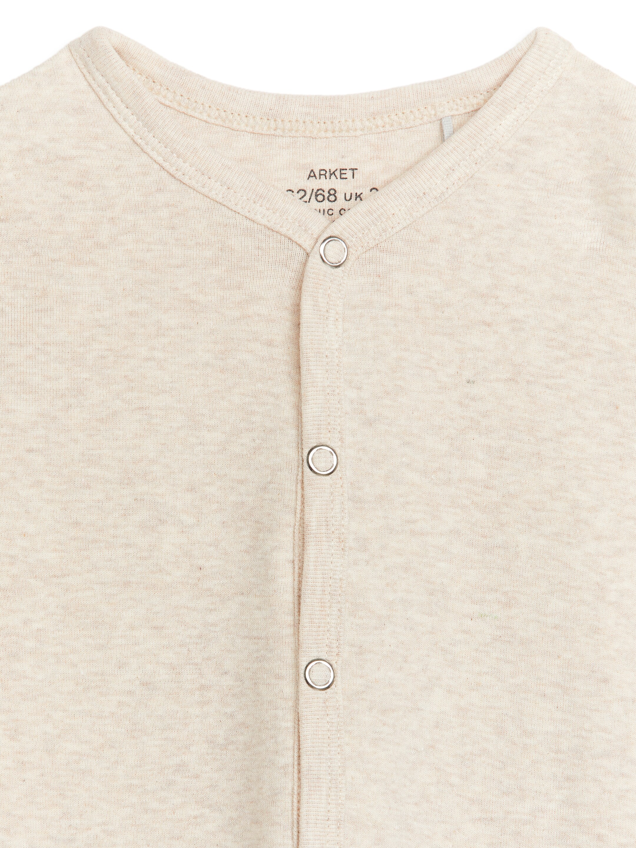 Ingrandisci l'immagine: All-in-One Pyjama Set of 2 - White/Oat - BAMBINO | H&M CH 4