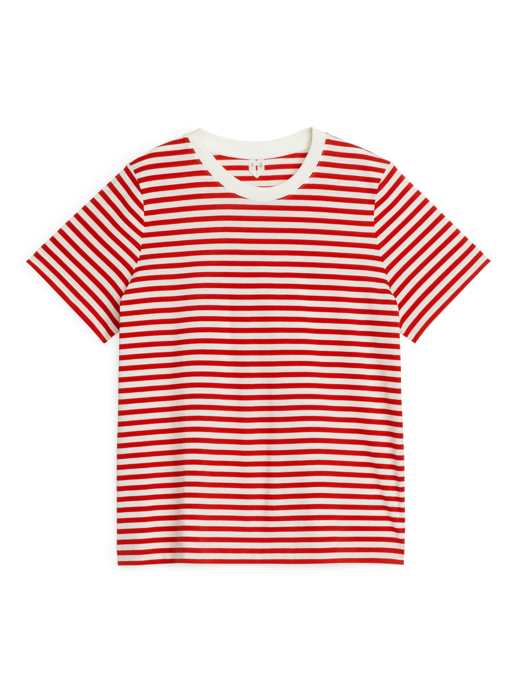 LILY Charakteristisches T-Shirt - Rot/Weiß - Regular Fit - Damen - StillMedia/DescriptiveStillLife - 1