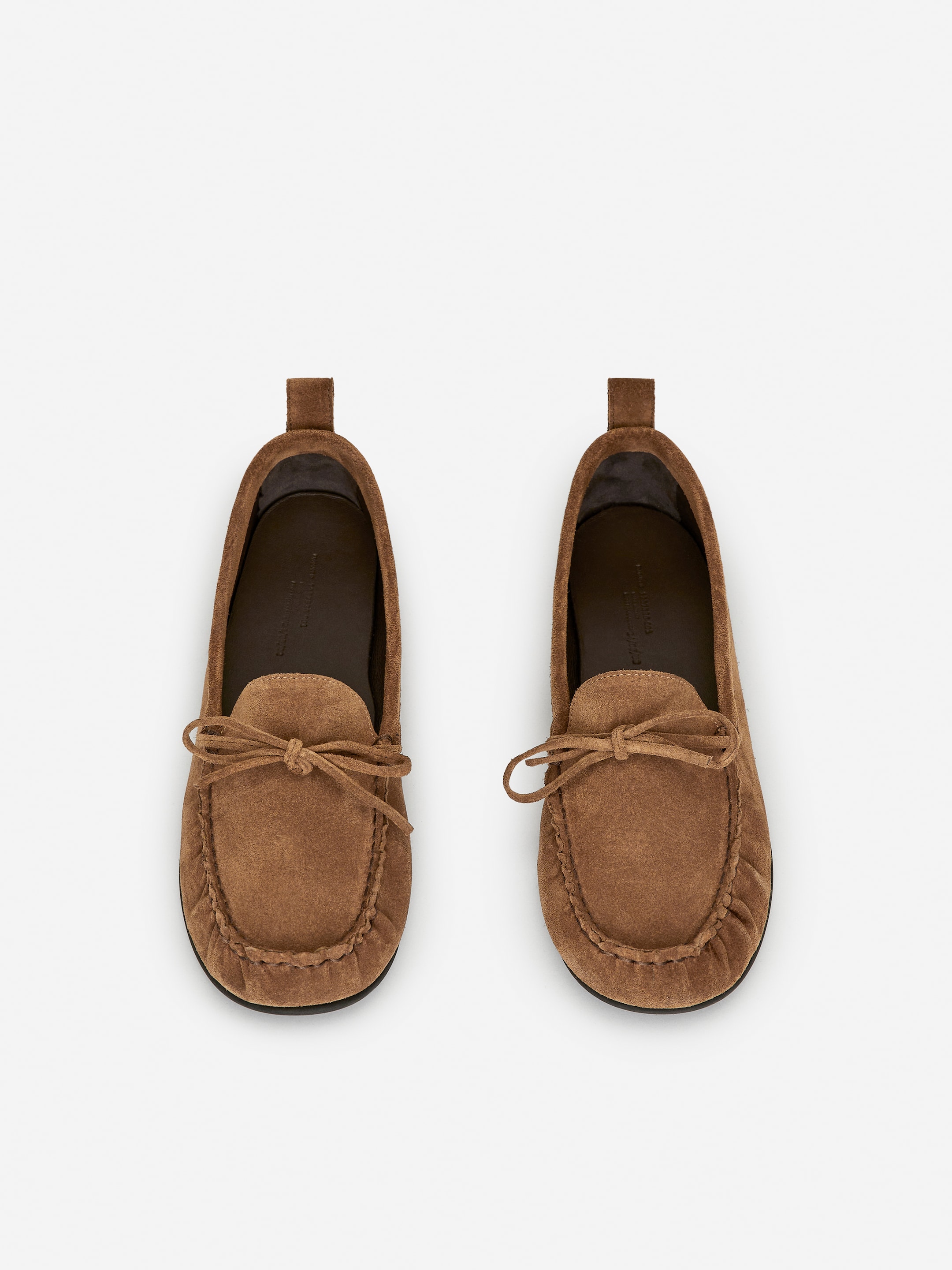 Suede Moccasin Loafers - Brown - Women - StillMedia/DescriptiveStillLife - 9