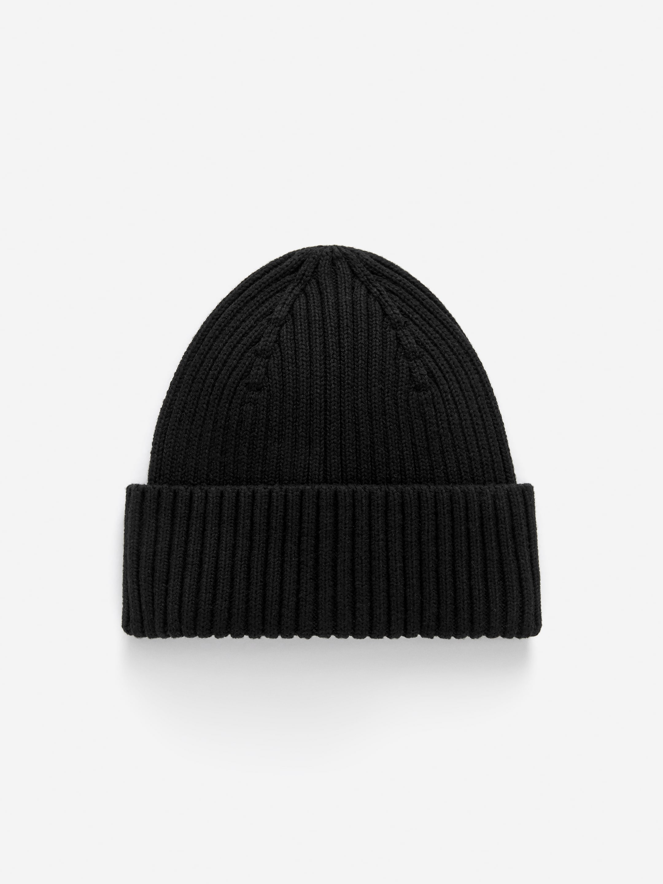 Rib-Knitted Beanie - Black - Children - StillMedia/DescriptiveStillLife - 1