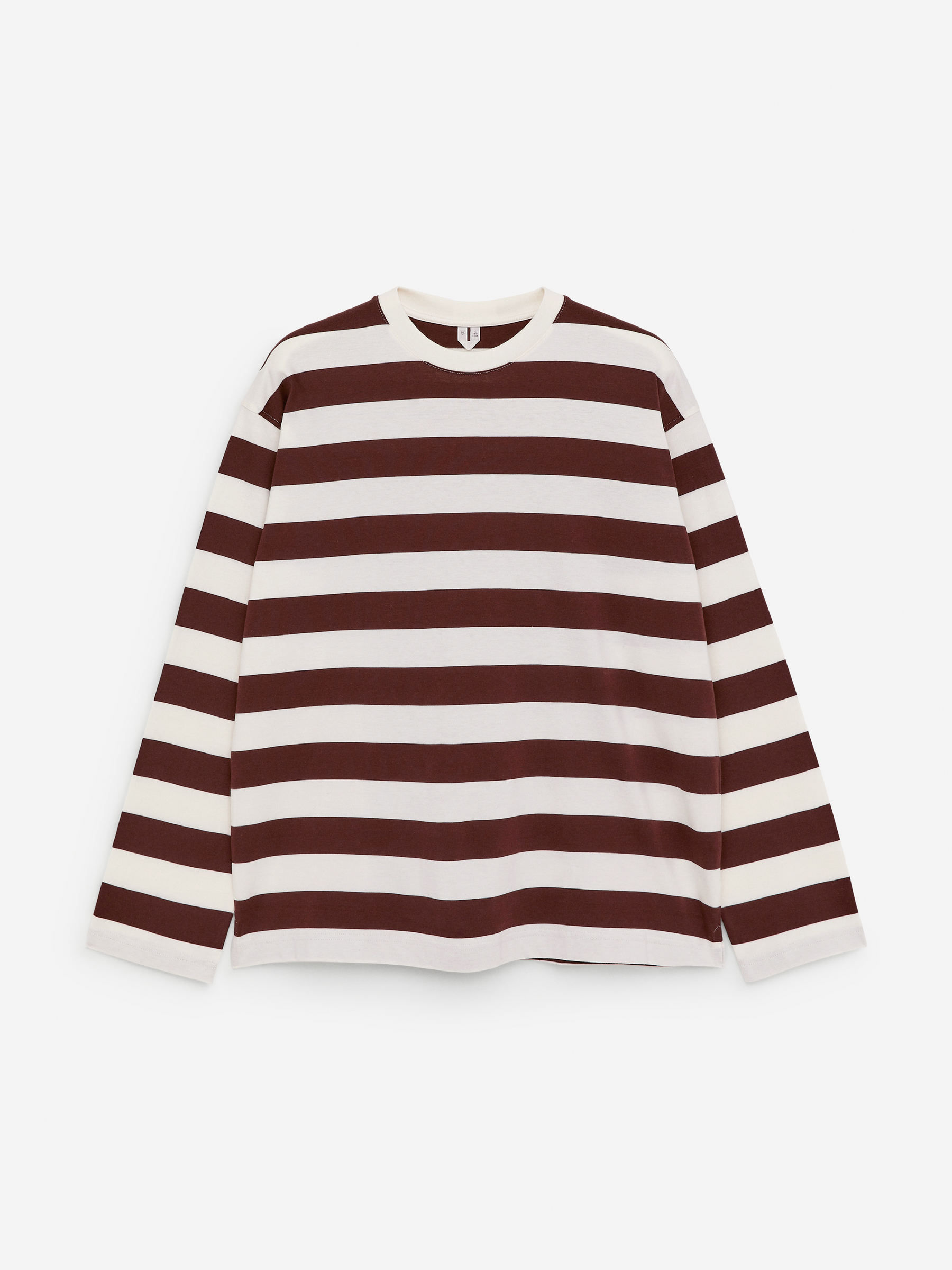 Långärmad t-shirt-#4B3939-16741