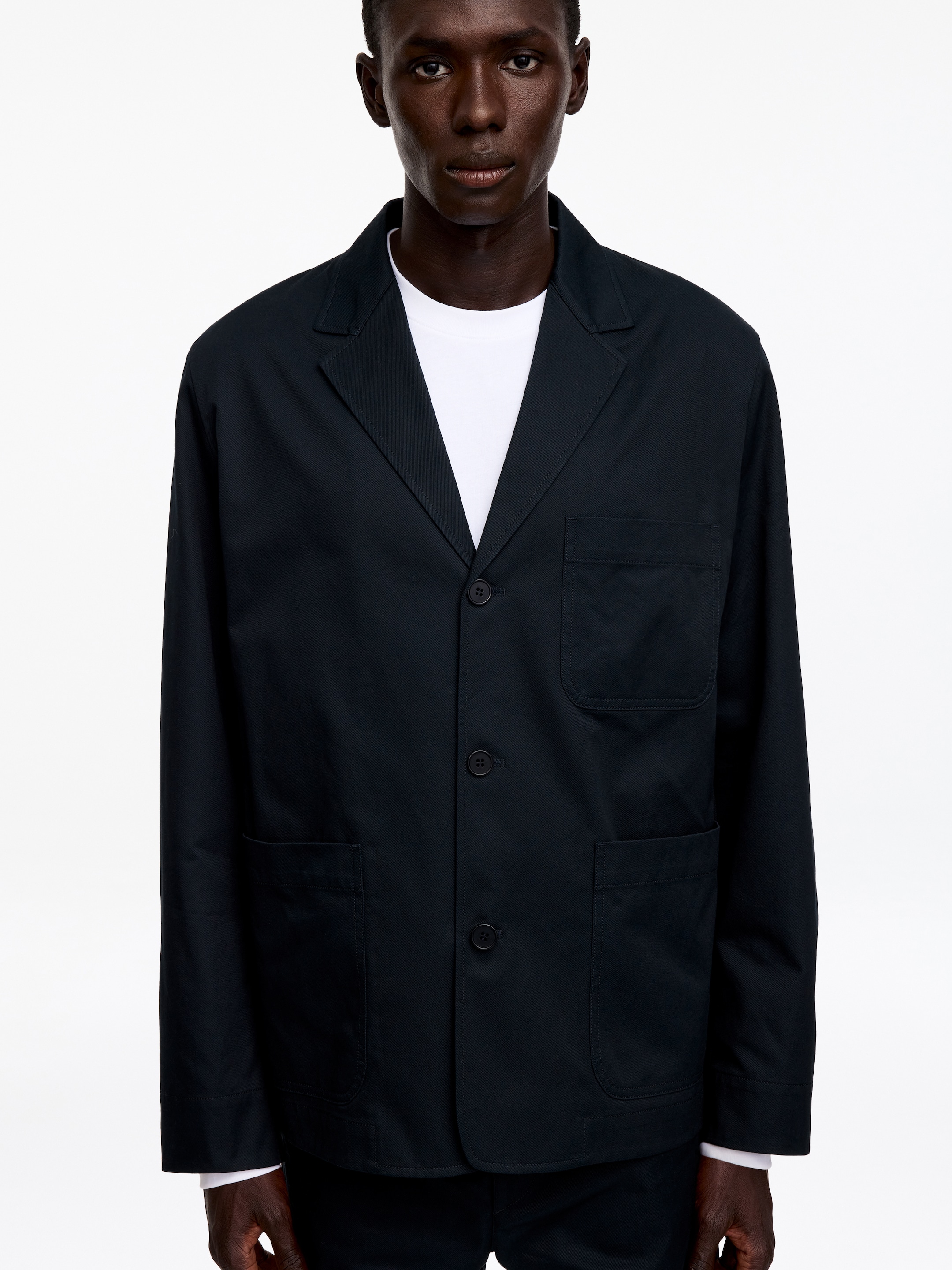 Marynarka robocza - Ciemnogranatowy - Fason normalny - men - StillMedia/Lookbook - 4
