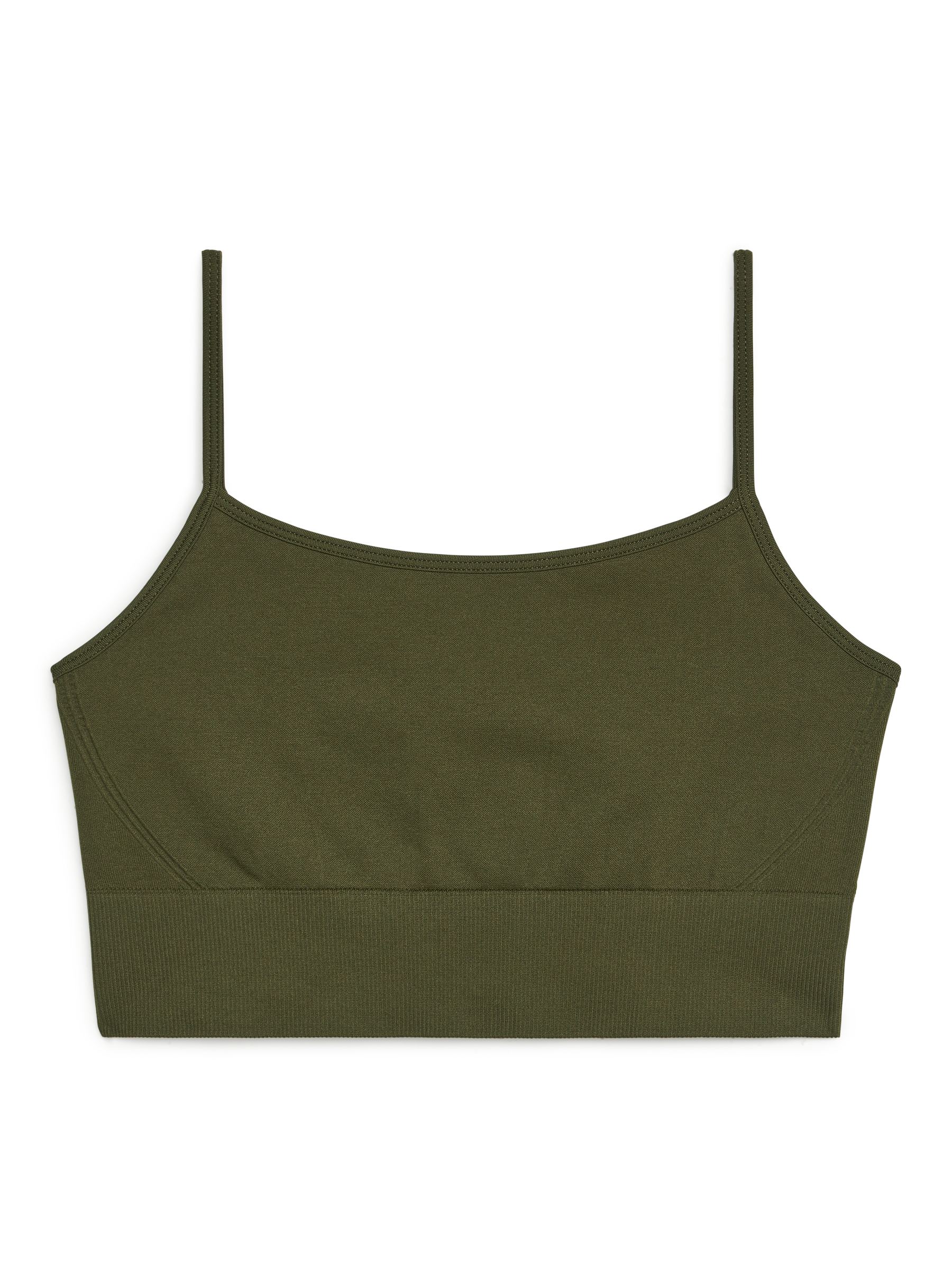 Seamless Yoga Bra - Green - Women - StillMedia/DescriptiveStillLife - 1