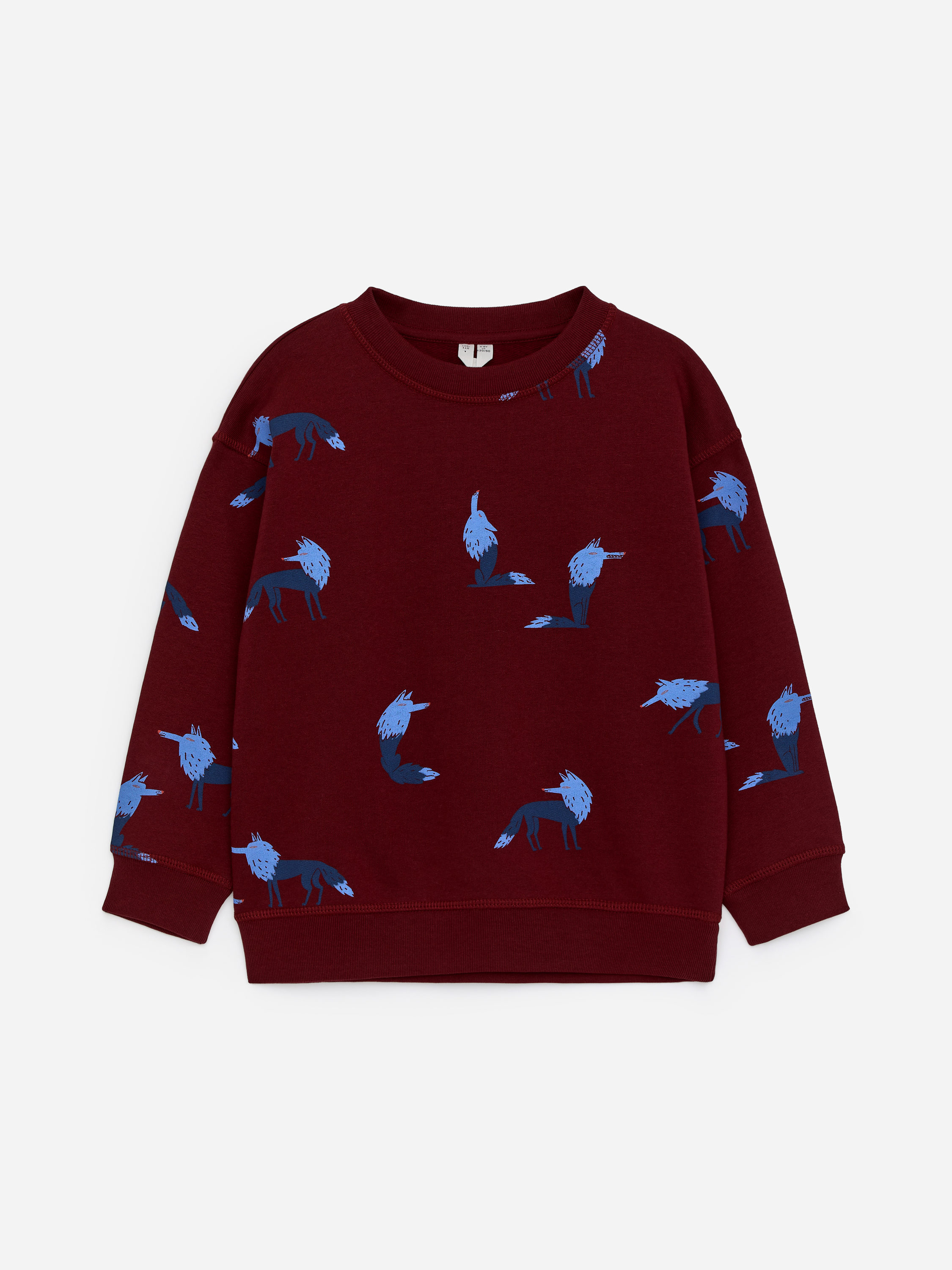 Relaxed Sweatshirt-#633337-17430