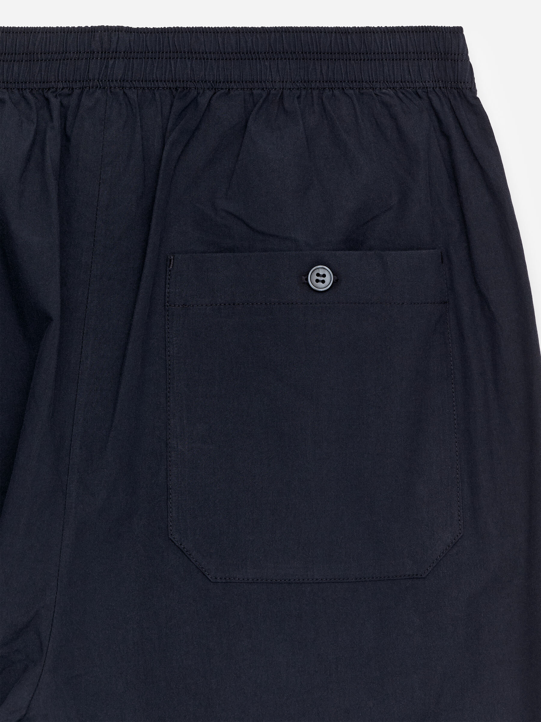 Relaxed Cotton Trousers - Dark Blue - Relaxed fit - Women - StillMedia/DescriptiveDetail - 2