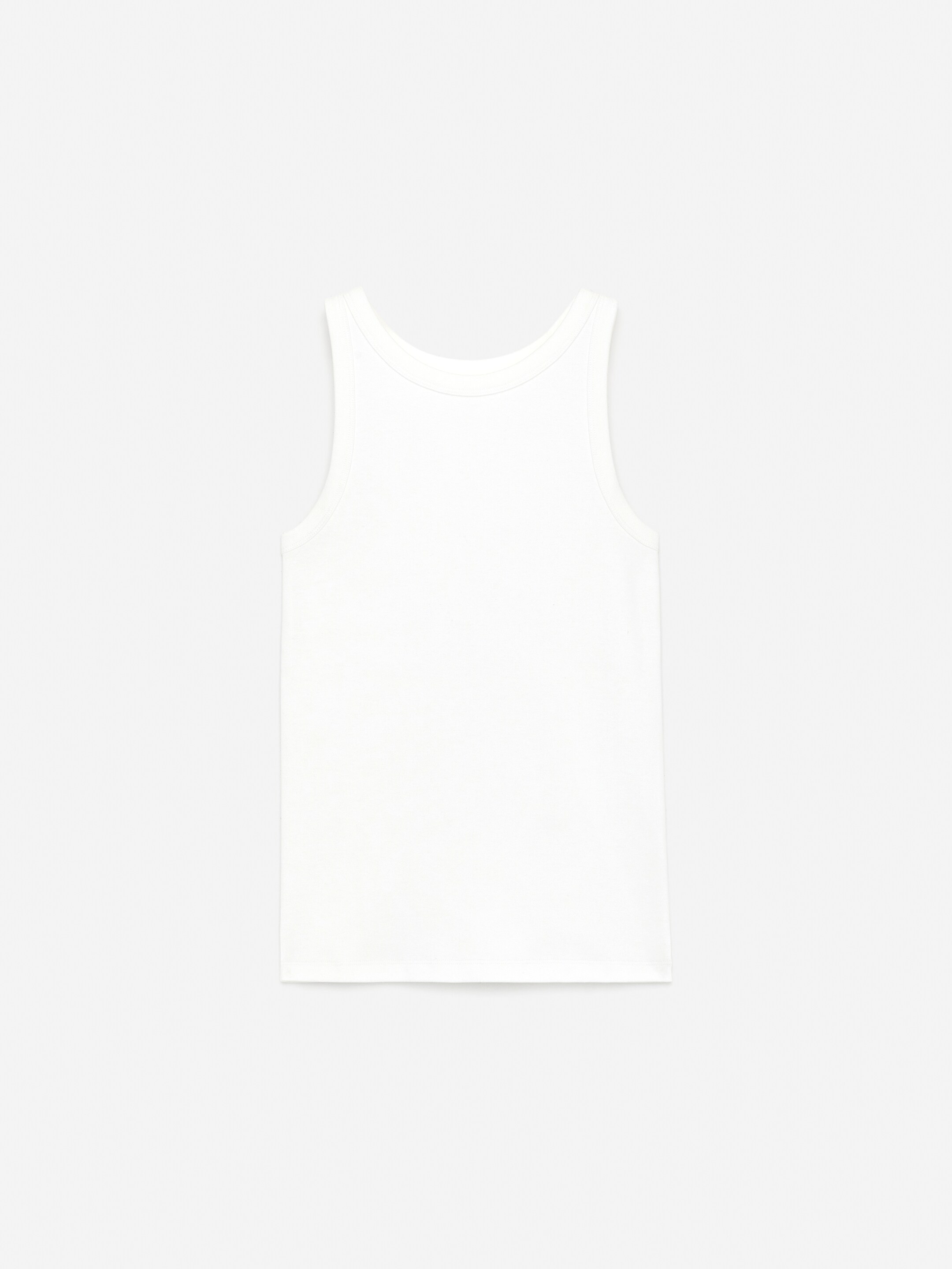 Größeres Bild anzeigen: Rippträgerhemd - Weiß - Ladies | H&M AT 10