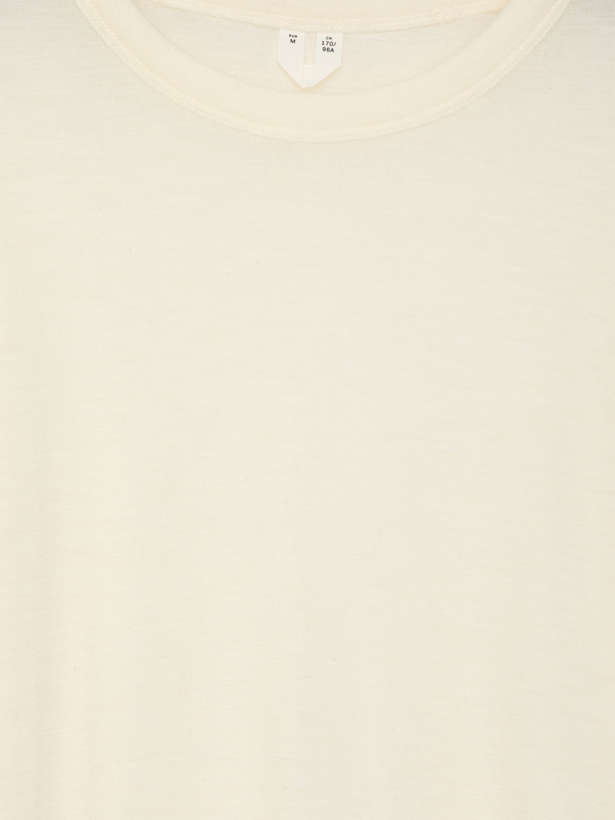 Visa större bild: Långärmad topp i merinoull - Beige - DAM | H&M SE 6