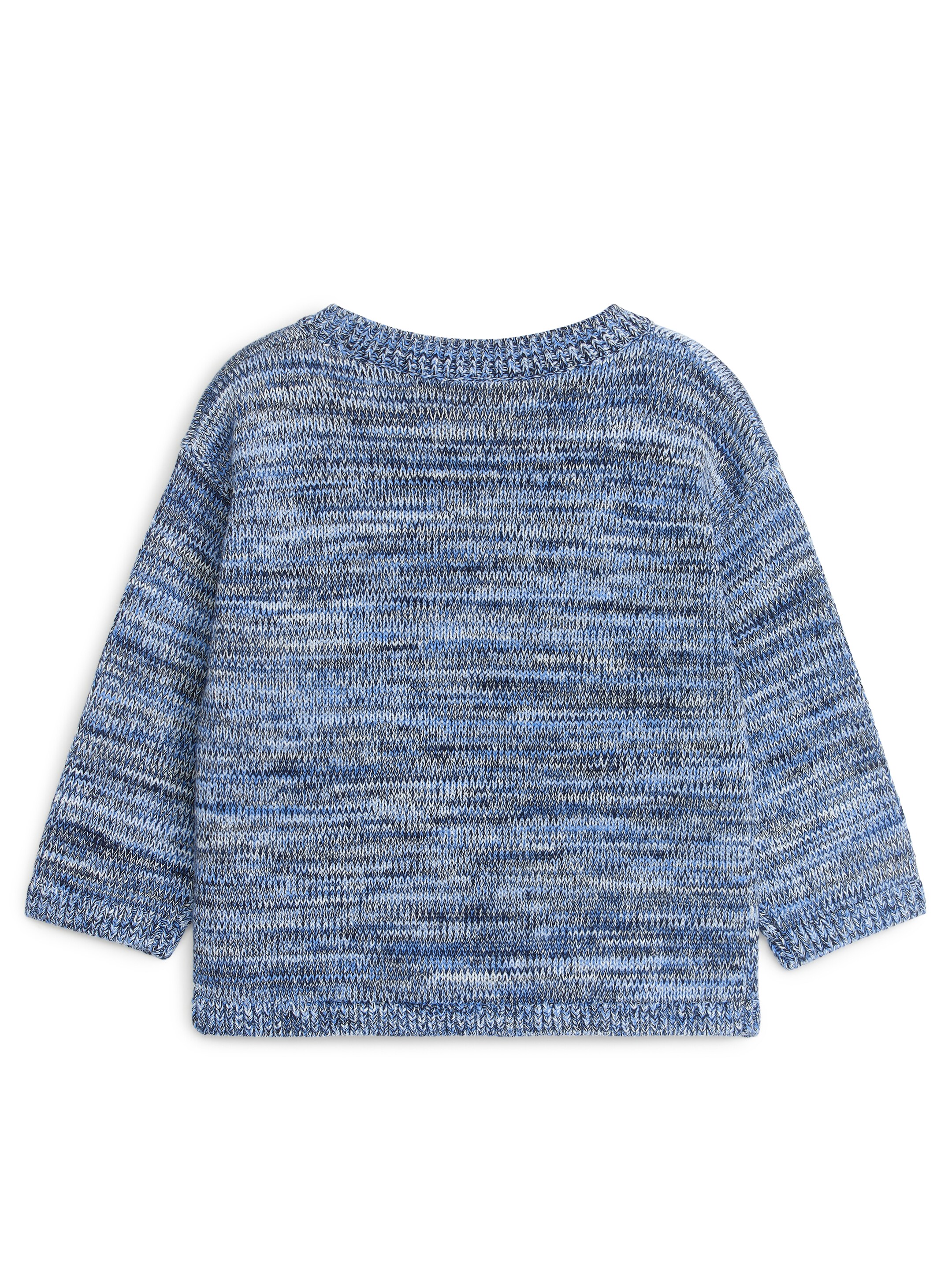 Se større billede: Striksweater i bomuld - Blå - BØRN | H&M DK 2